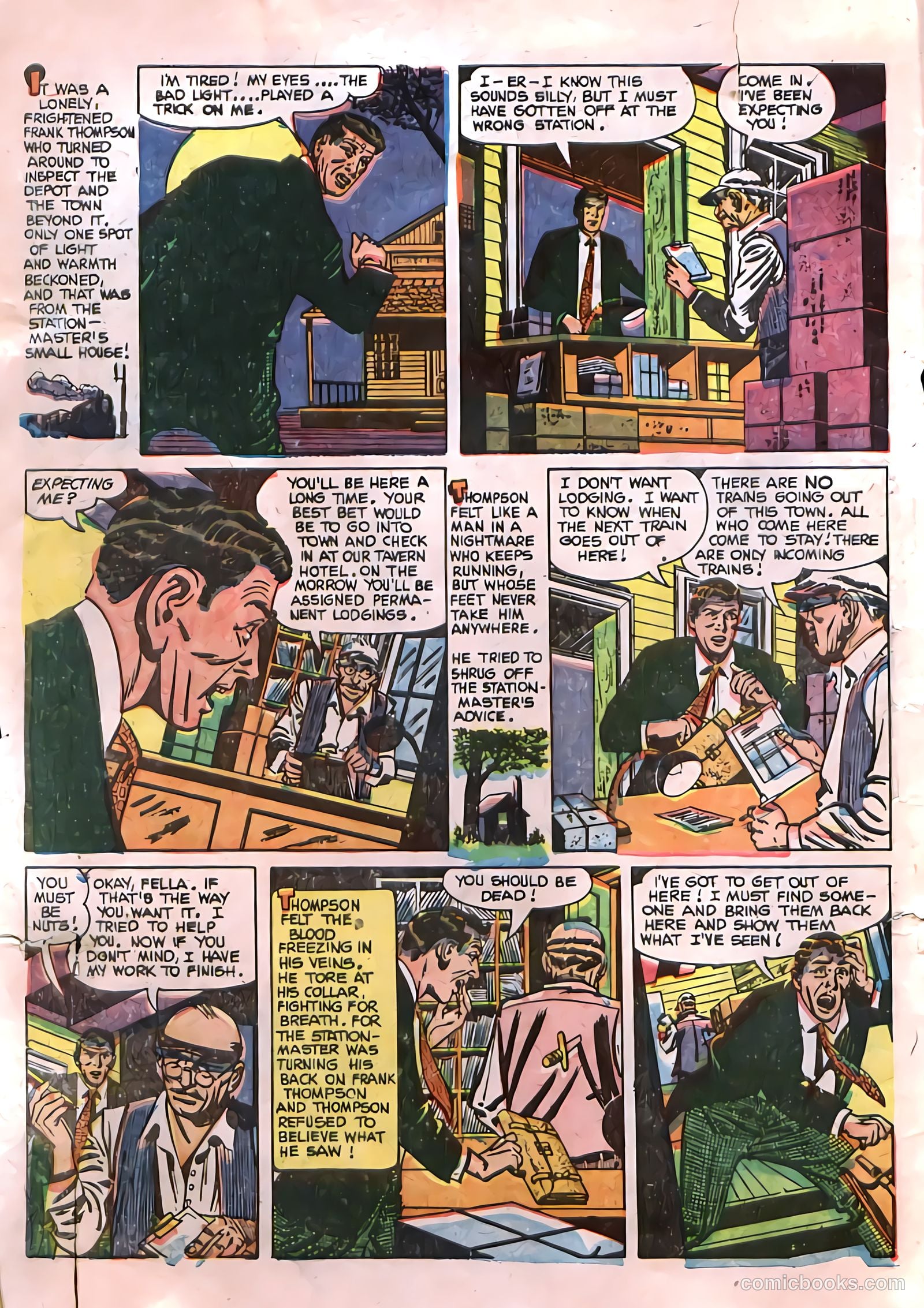 Worlds of Fear #2 (1952) — page 4 of 32