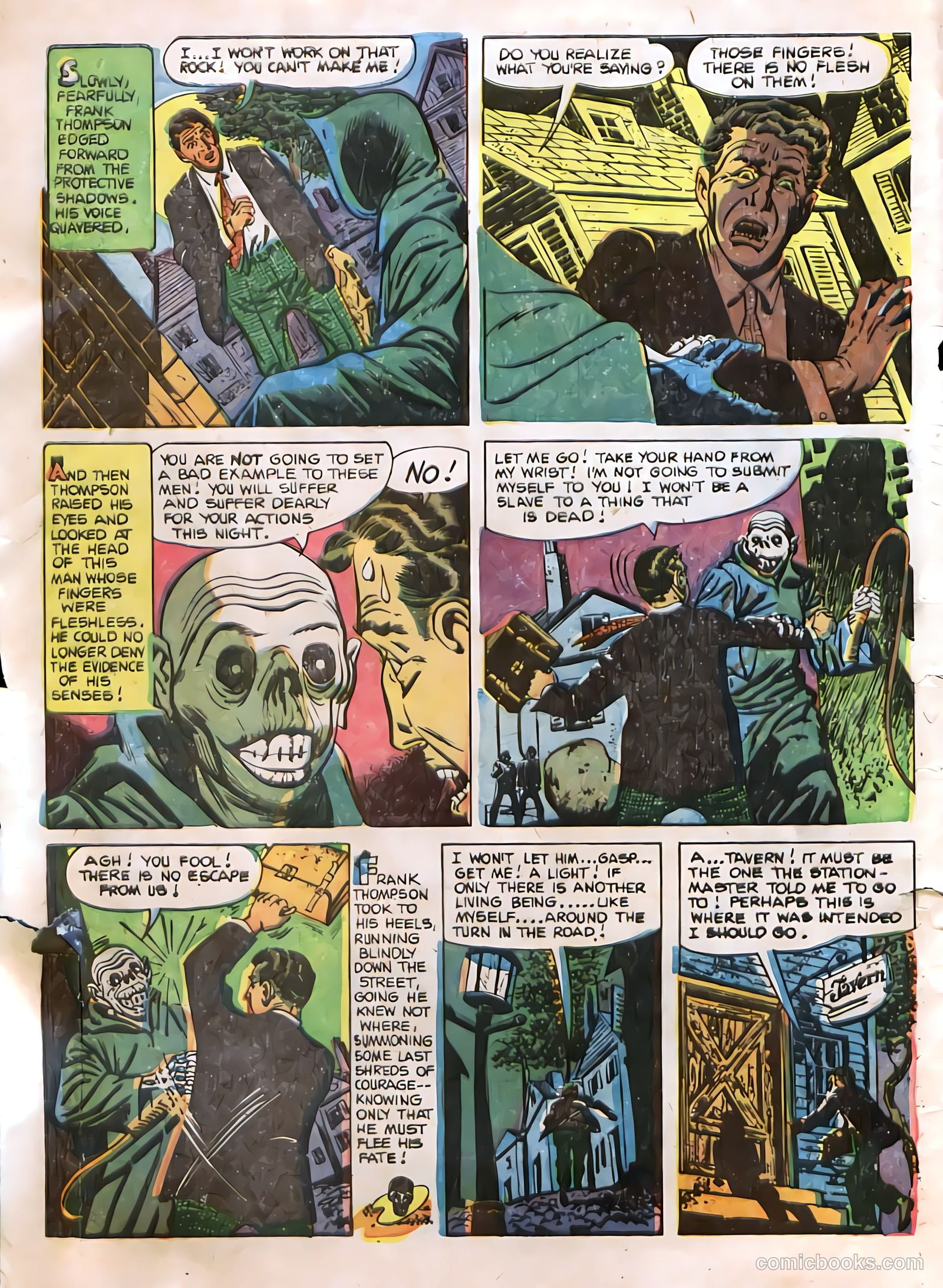 Worlds of Fear #2 (1952) — page 6 of 32