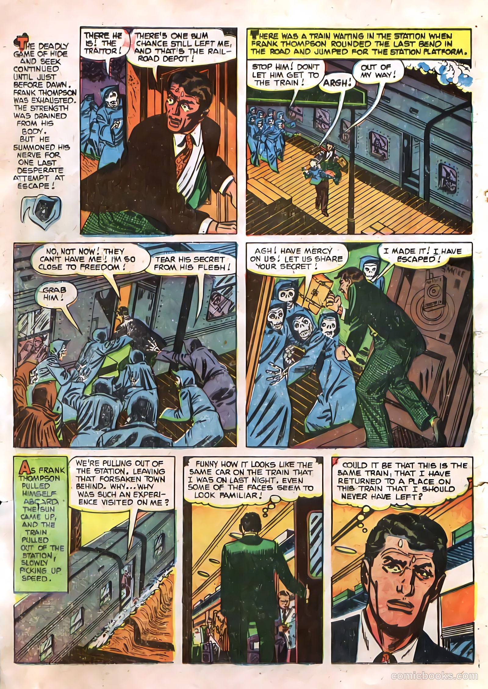 Worlds of Fear #2 (1952) — page 10 of 32