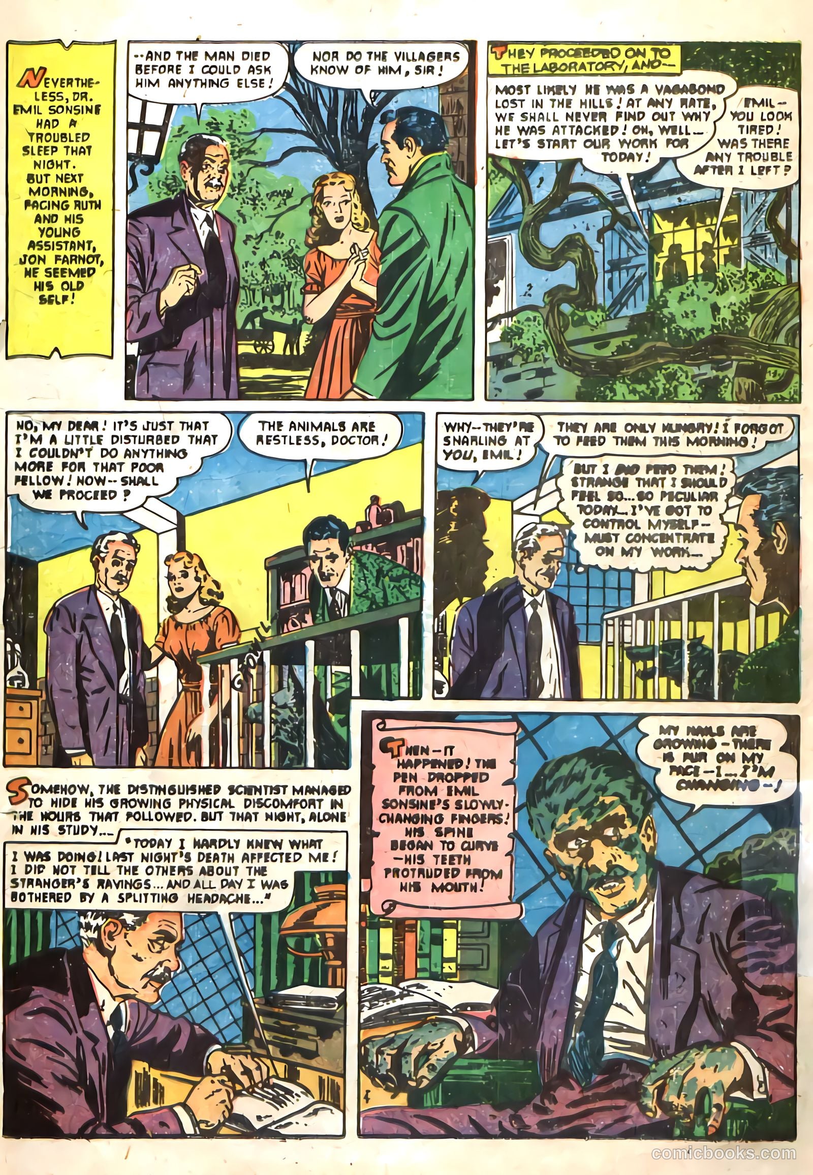 Worlds of Fear #2 (1952) — page 15 of 32