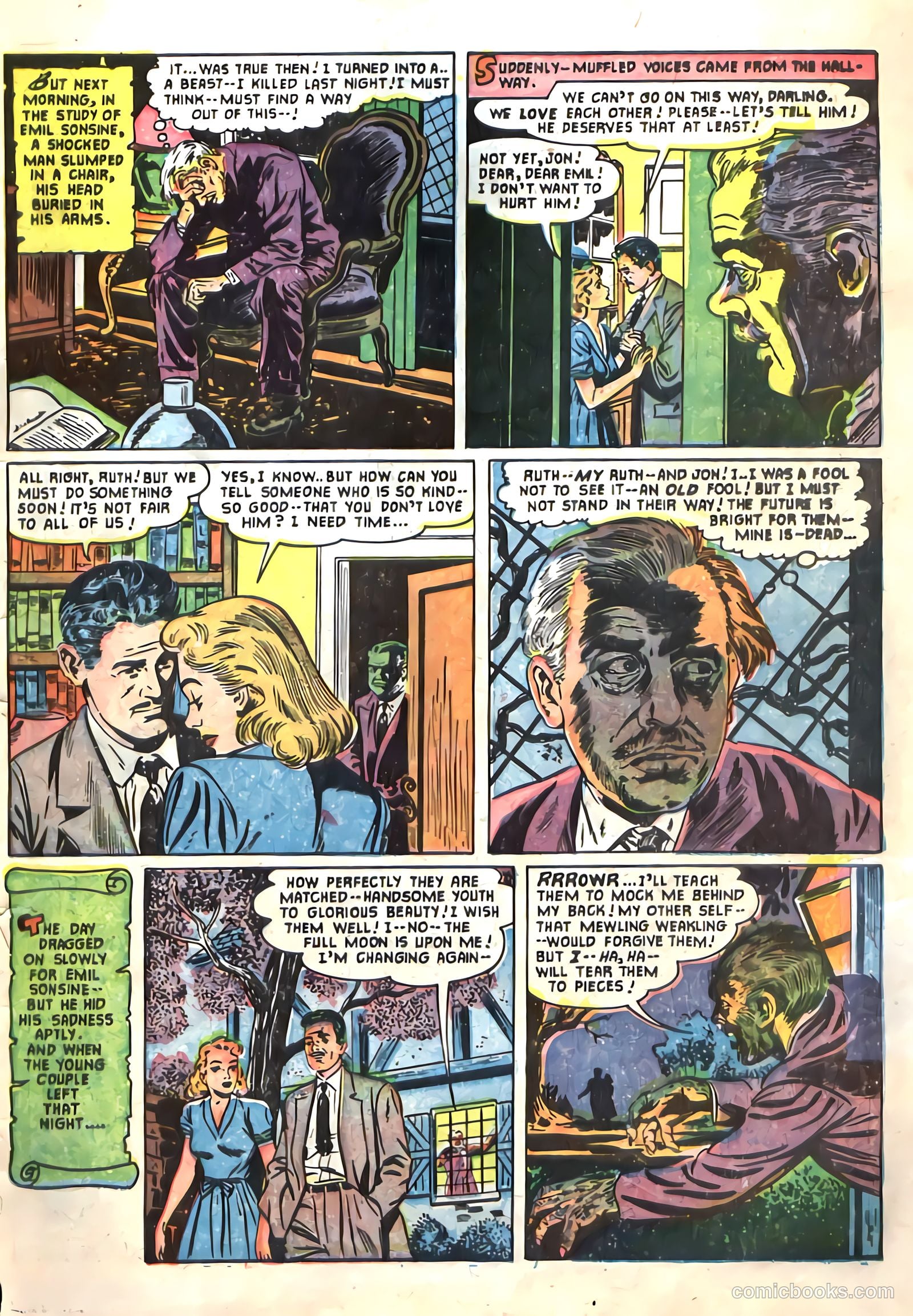 Worlds of Fear #2 (1952) — page 17 of 32