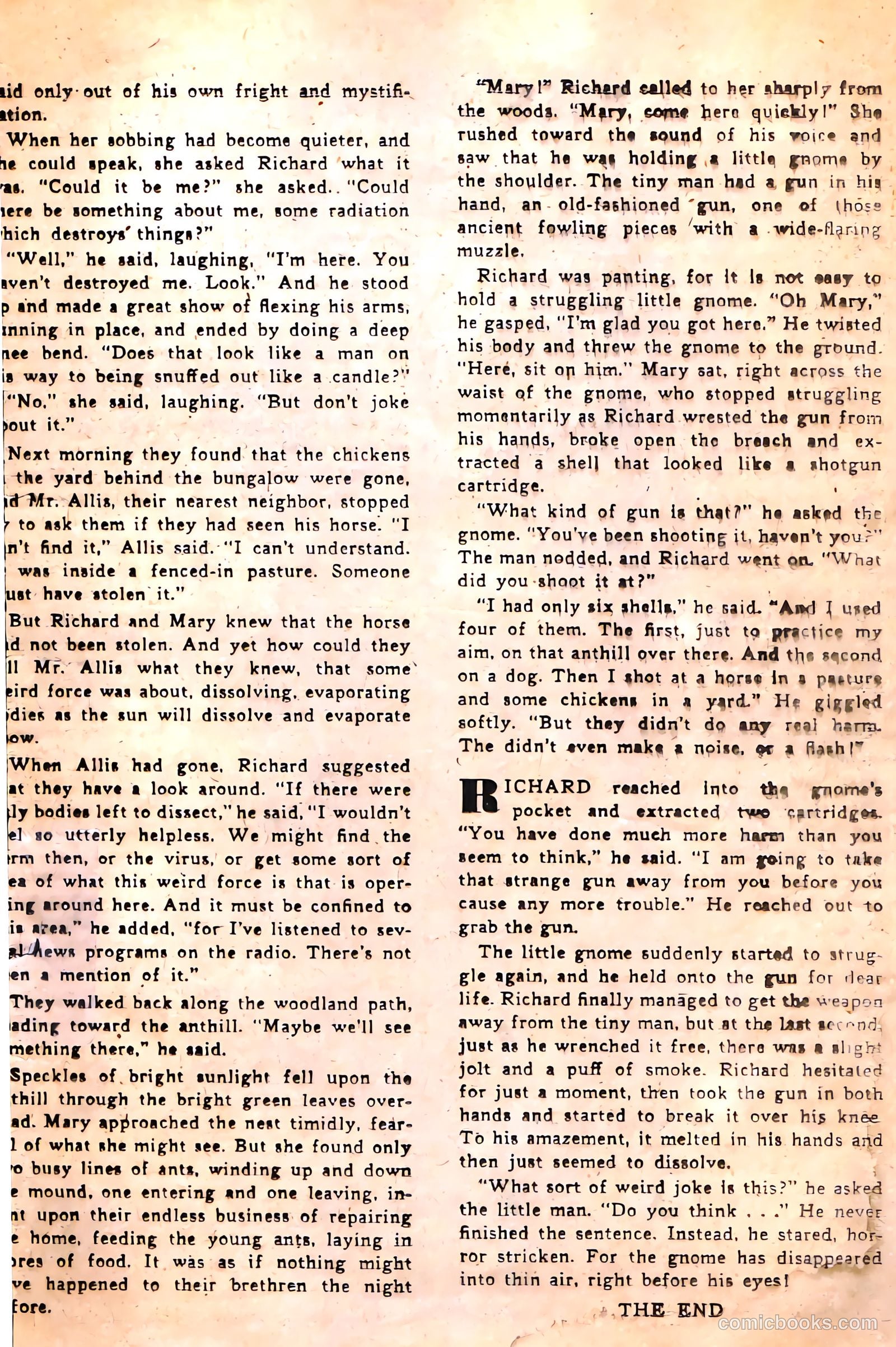 Worlds of Fear #2 (1952) — page 23 of 32