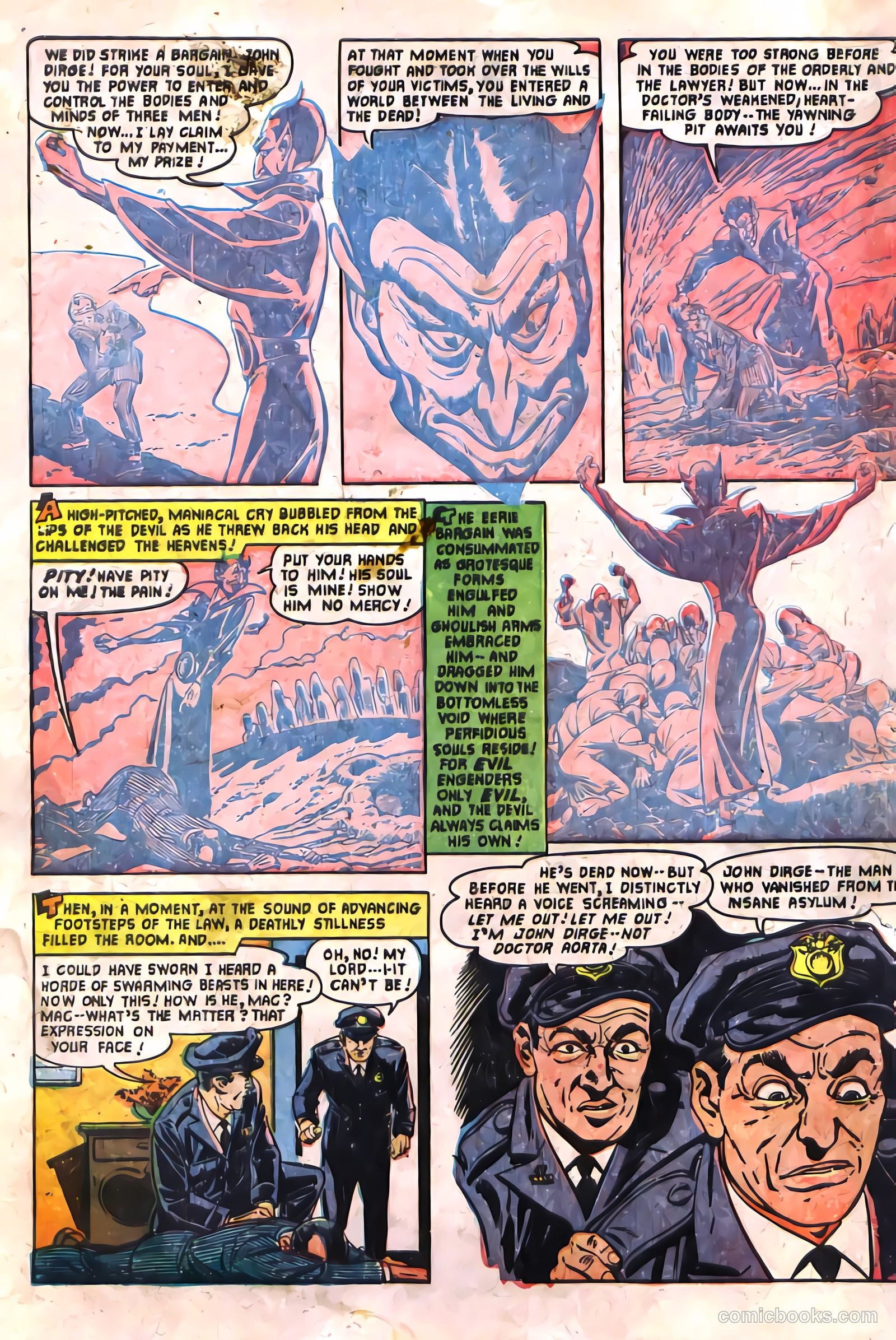 Worlds of Fear #2 (1952) — page 32 of 32