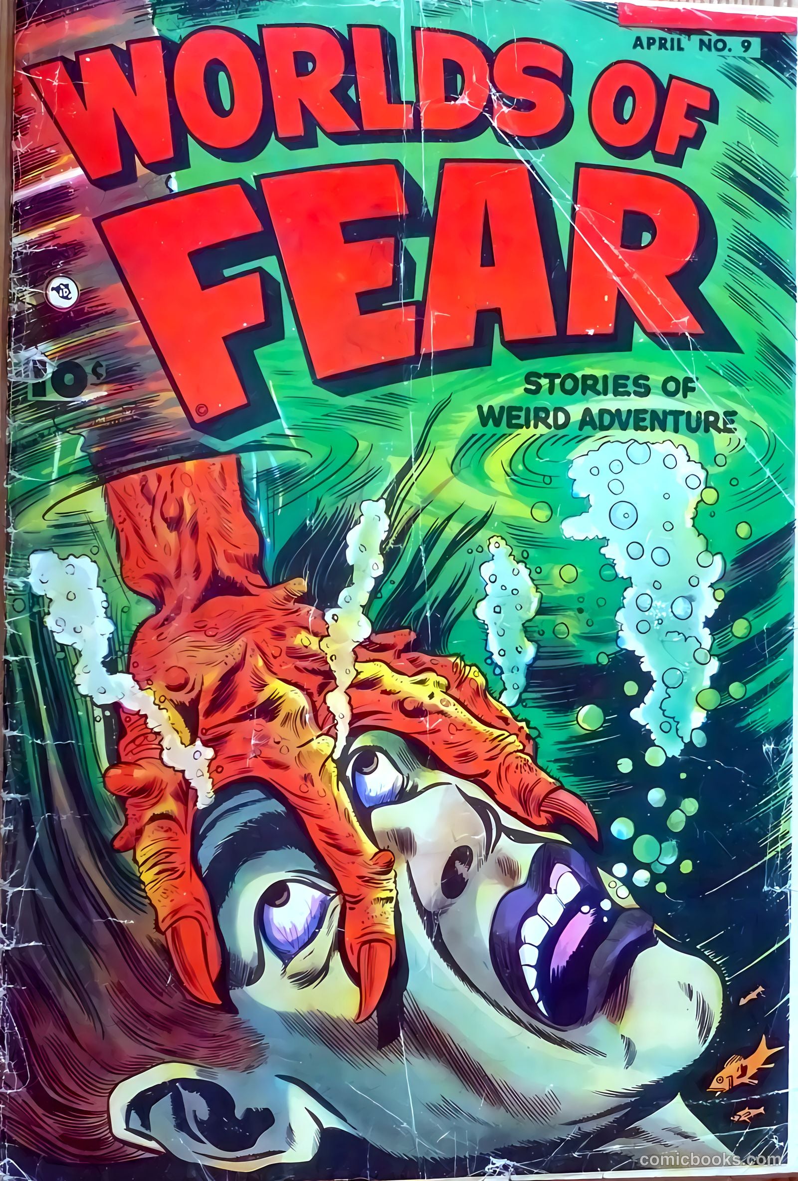 Worlds of Fear #9 cover