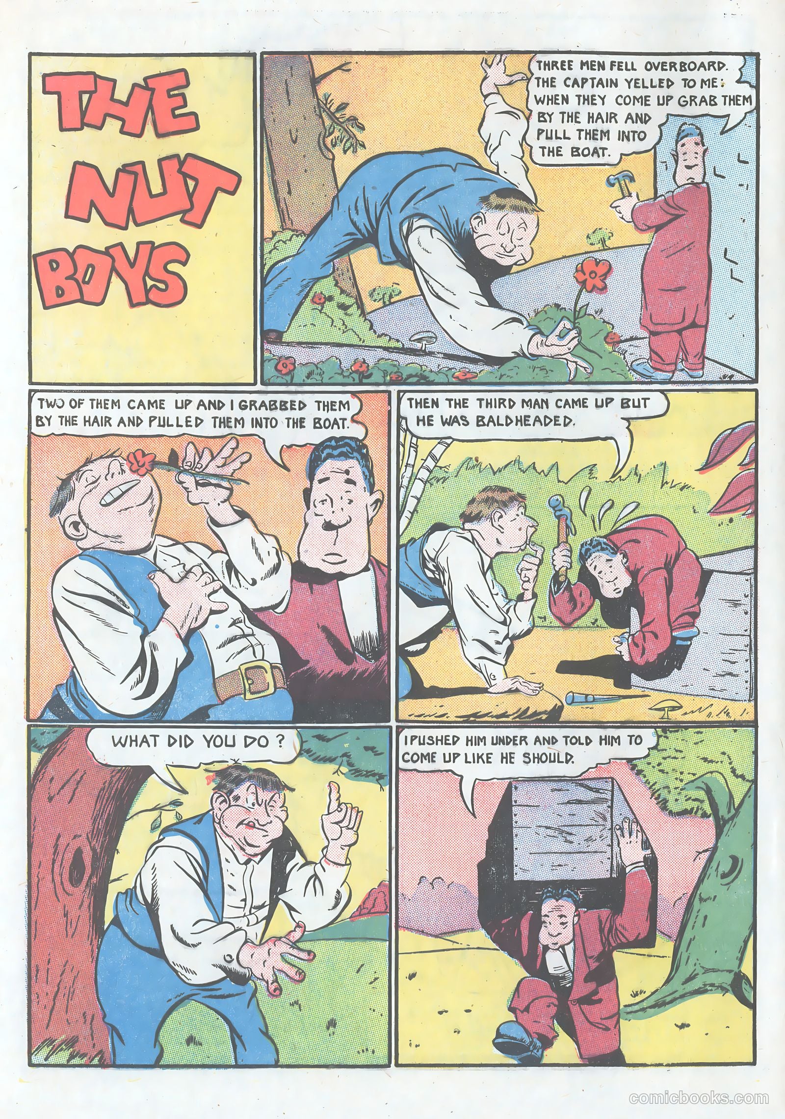 Wotalife Comics #1 (1957) — page 32 of 37