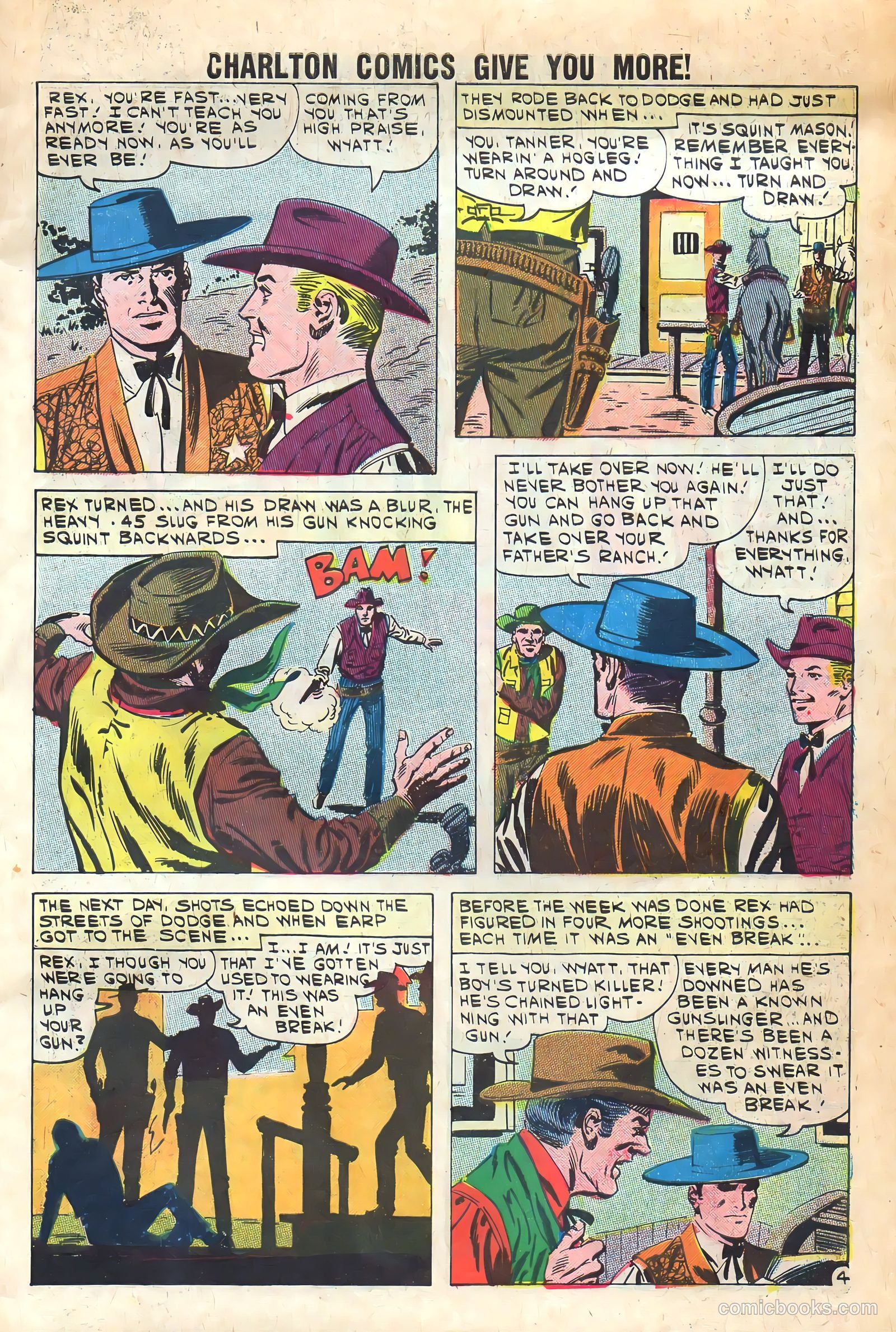 Wyatt Earp #11 (1961) — page 7 of 36