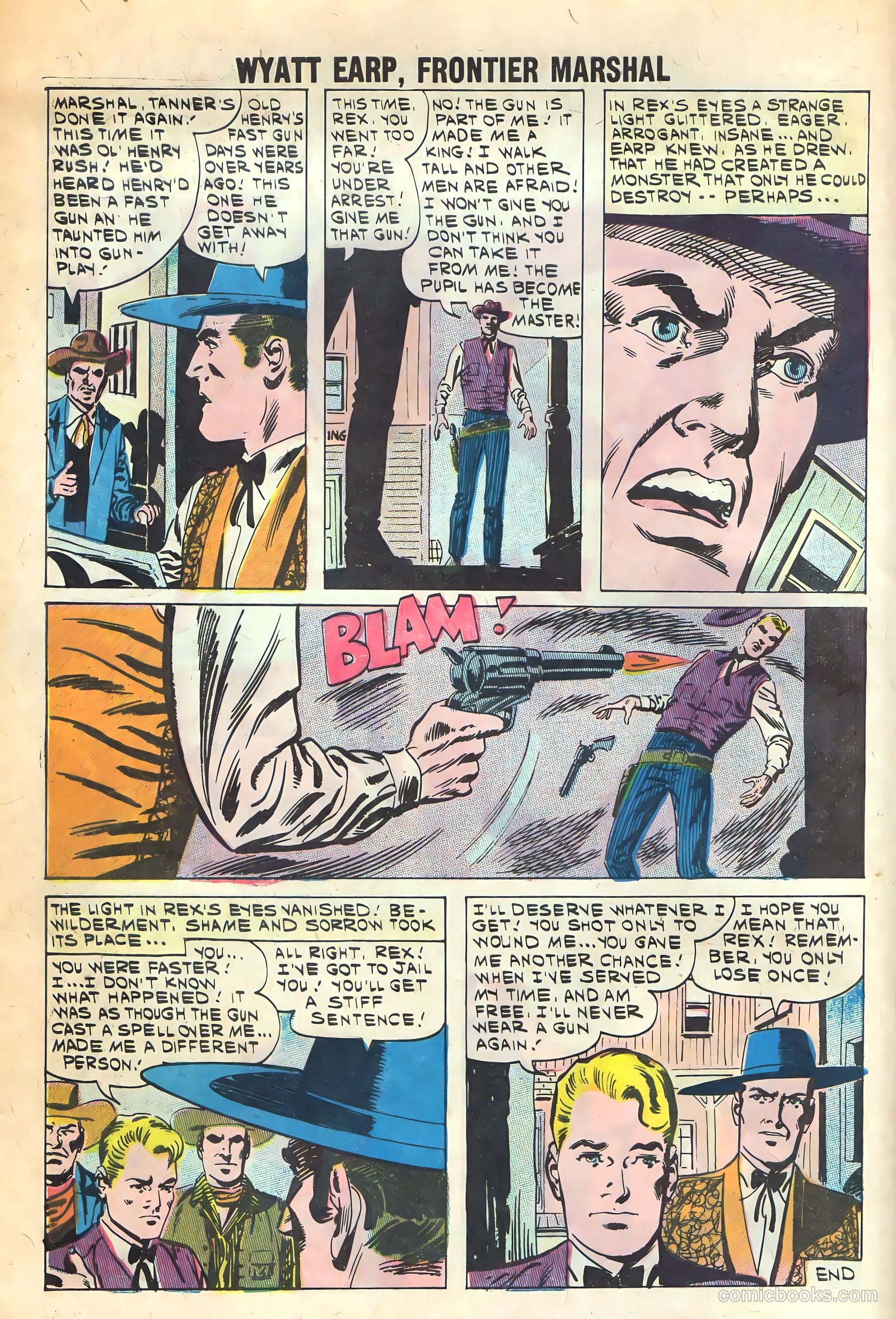 Wyatt Earp #11 (1961) — page 8 of 36