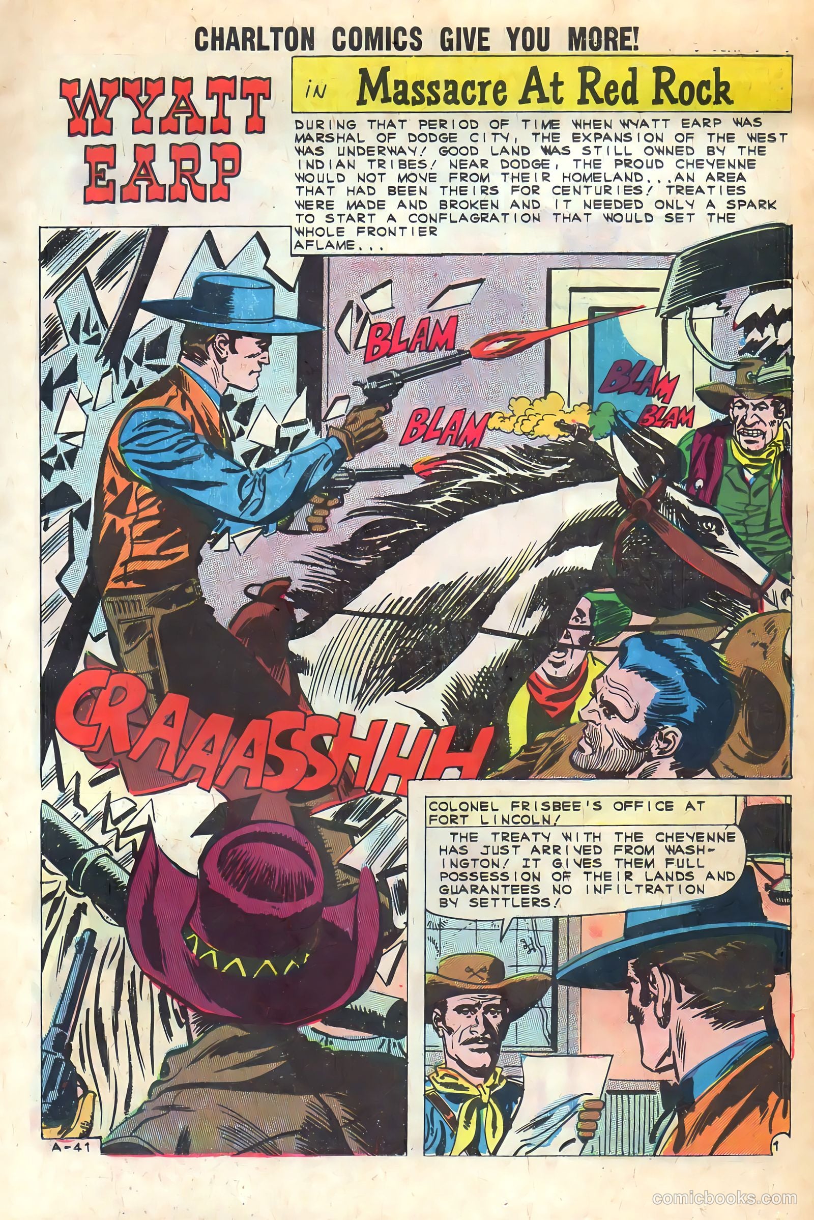 Wyatt Earp #11 (1961) — page 11 of 36