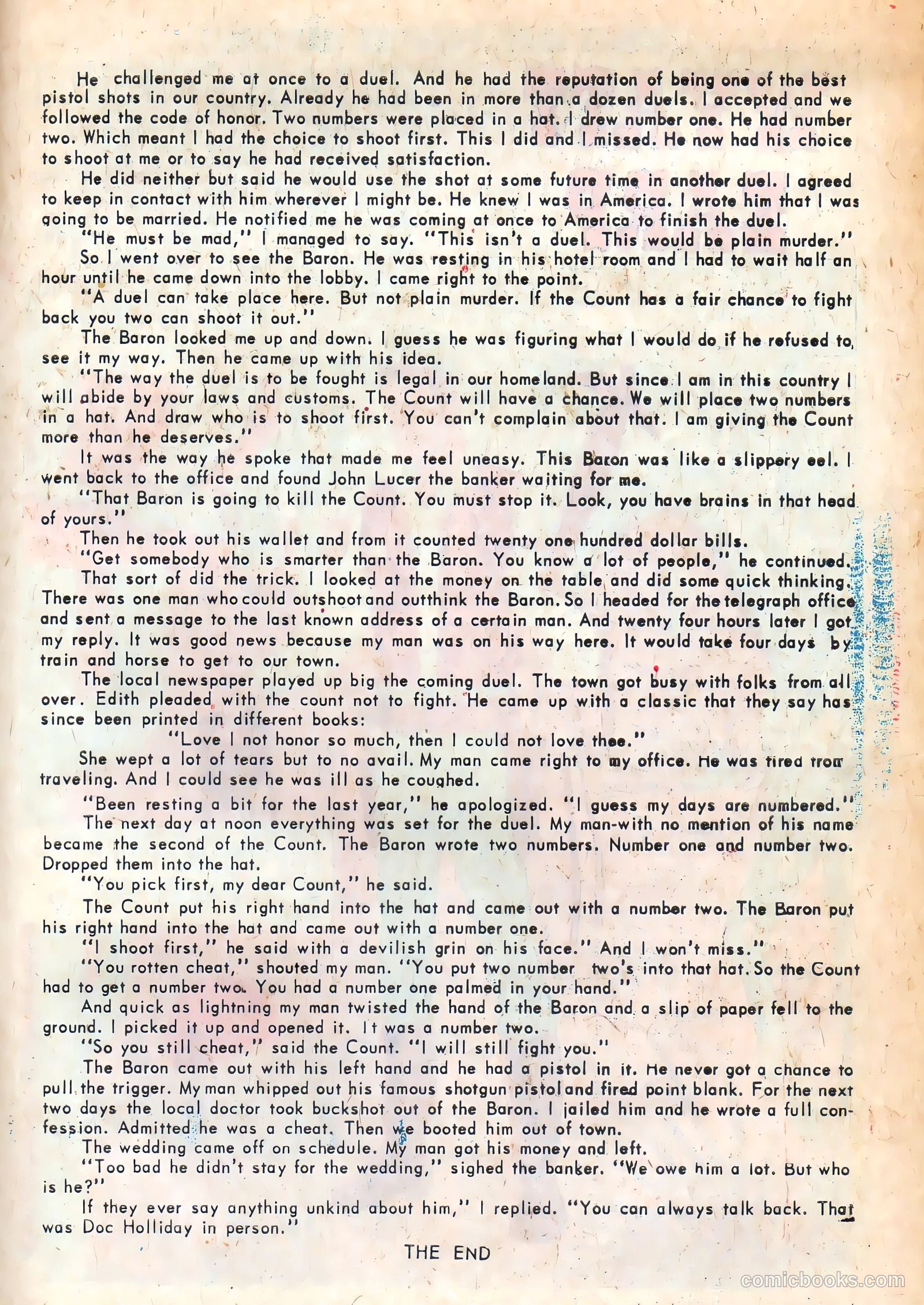Wyatt Earp #11 (1961) — page 26 of 36
