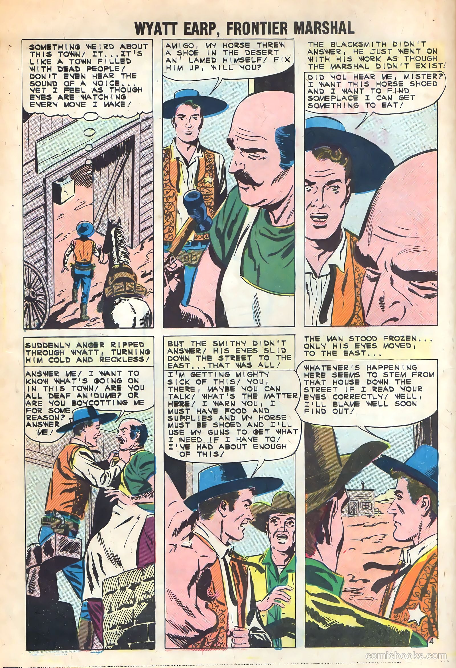 Wyatt Earp #11 (1961) — page 31 of 36