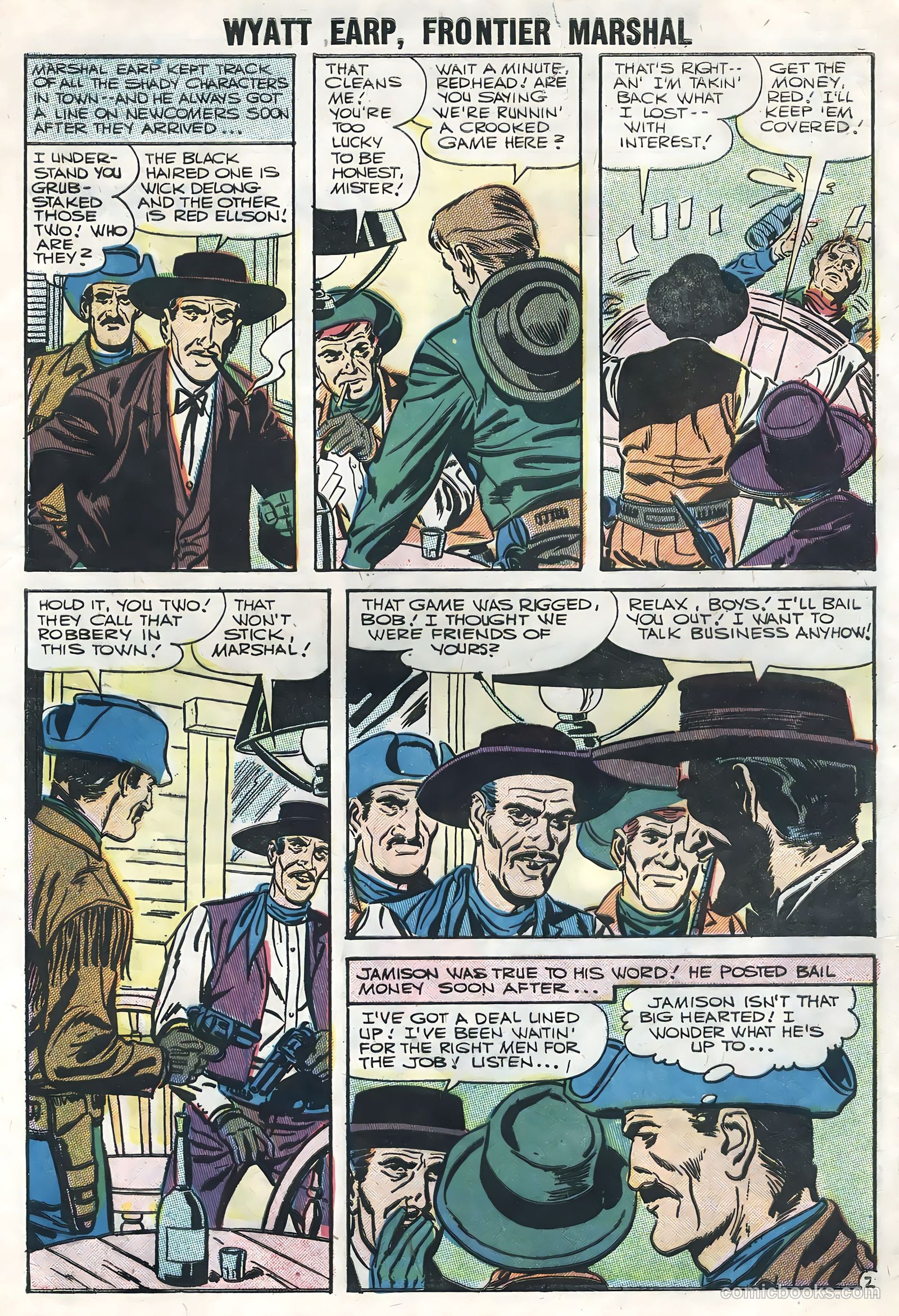 Wyatt Earp #14 (1957) — page 4 of 36
