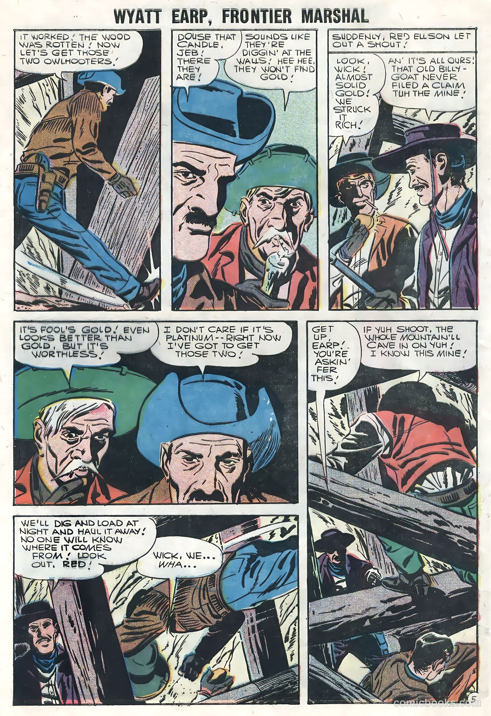 Wyatt Earp #14 (1957) — page 8 of 36