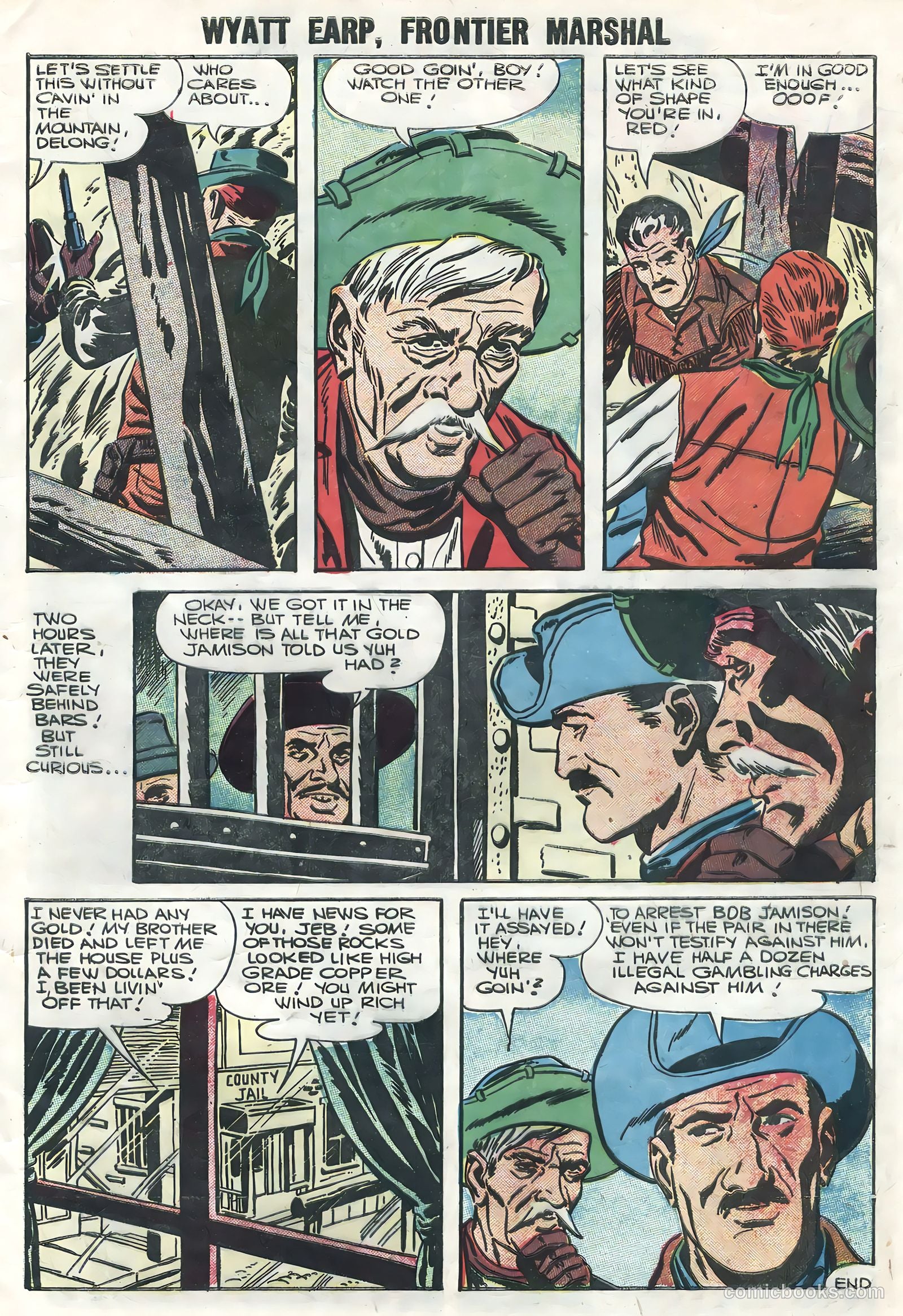 Wyatt Earp #14 (1957) — page 9 of 36