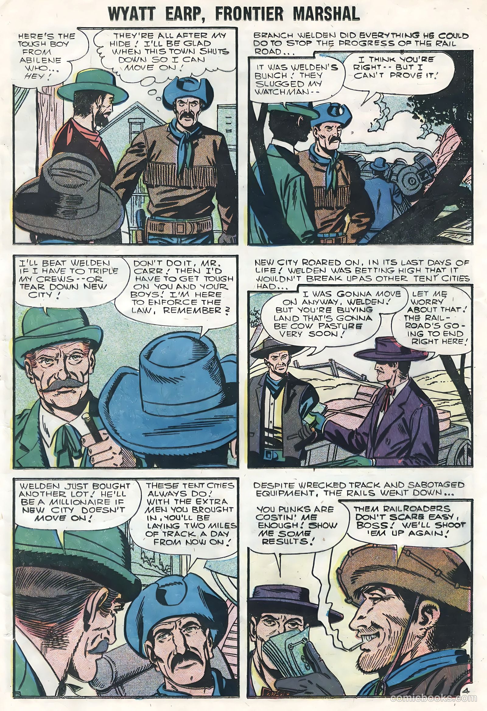 Wyatt Earp #14 (1957) — page 13 of 36