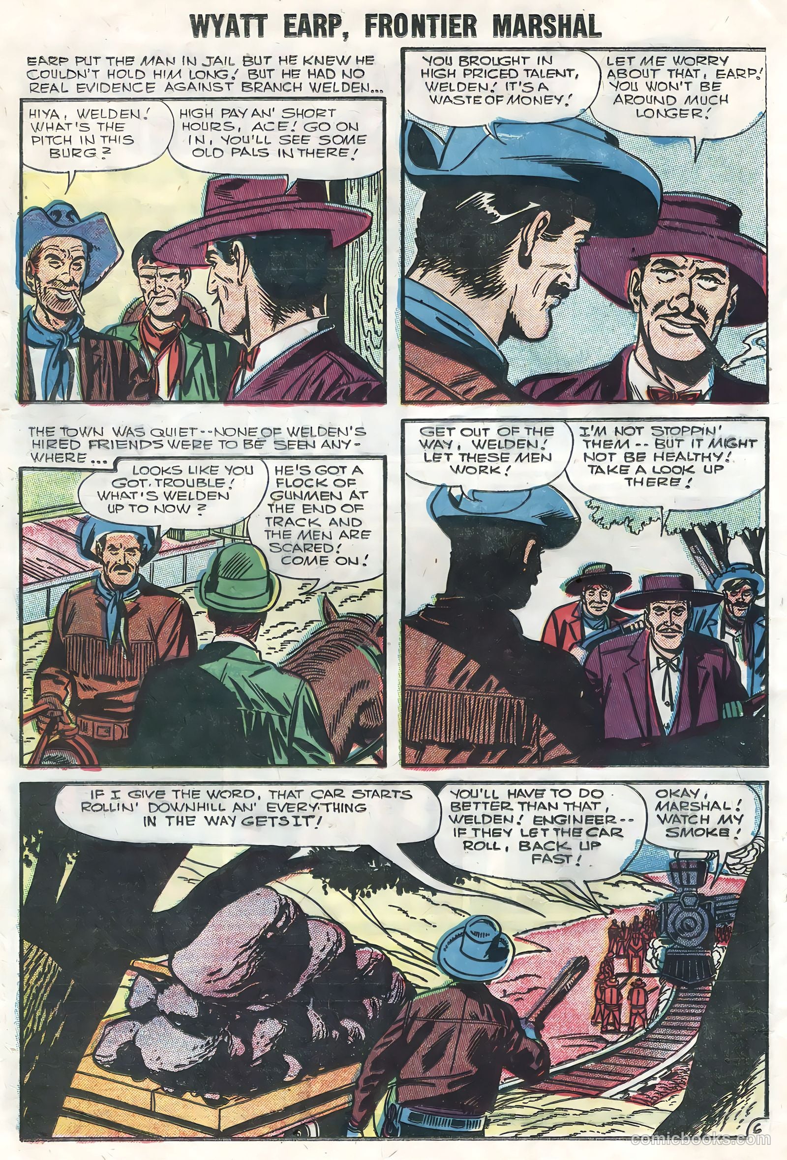 Wyatt Earp #14 (1957) — page 16 of 36
