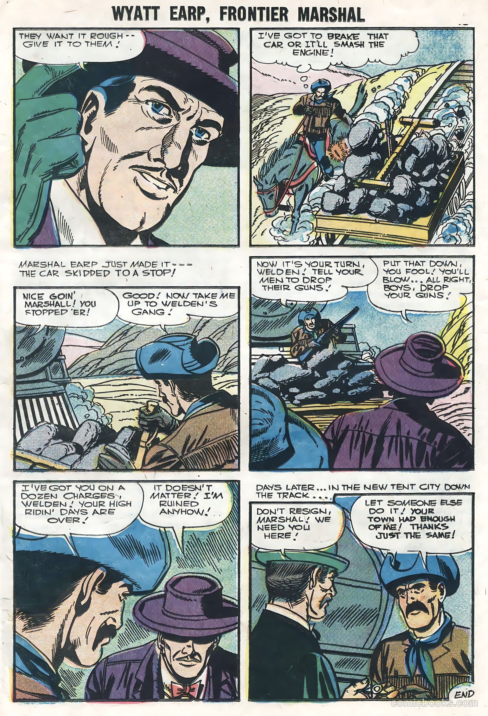 Wyatt Earp #14 (1957) — page 17 of 36