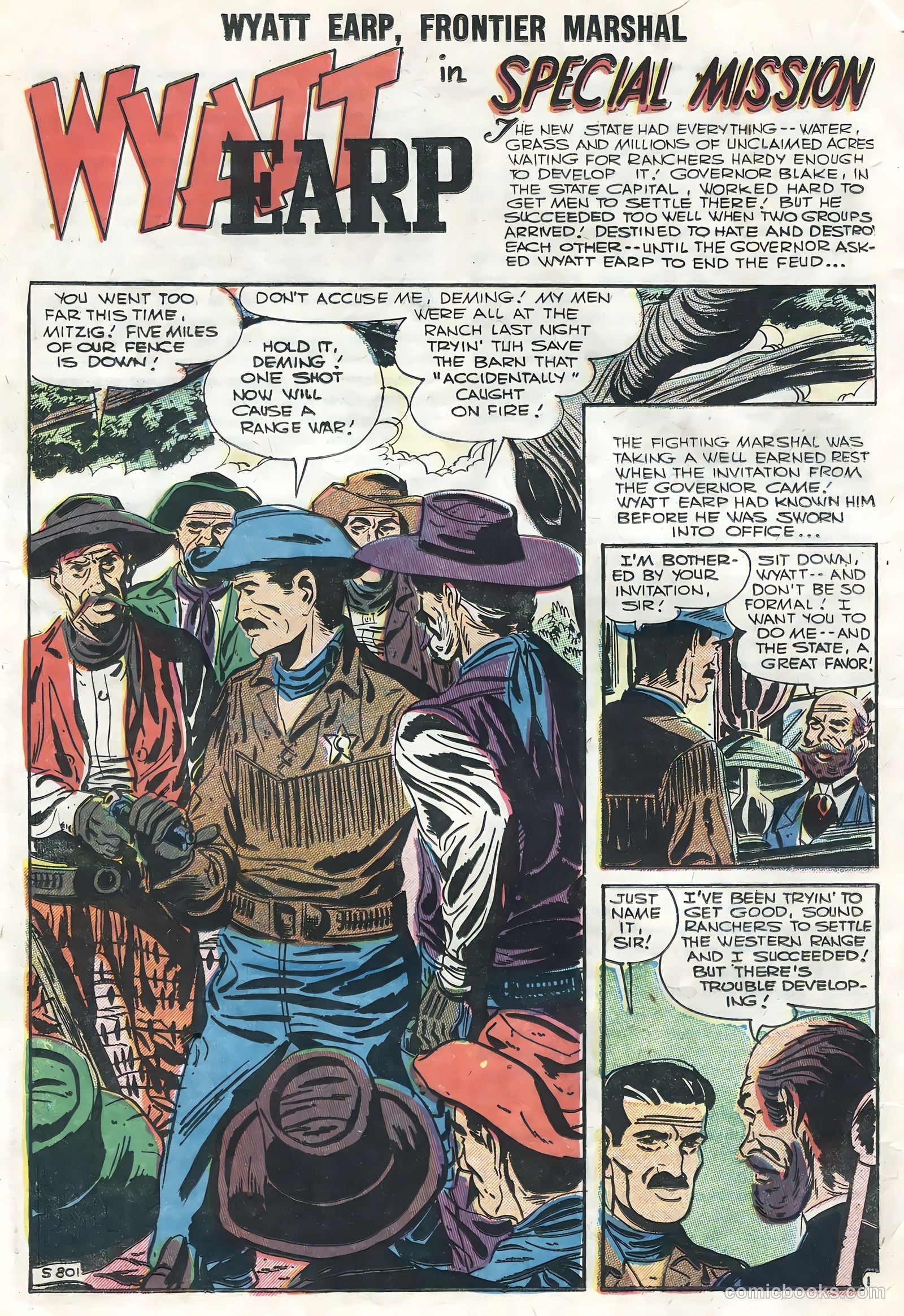 Wyatt Earp #14 (1957) — page 20 of 36