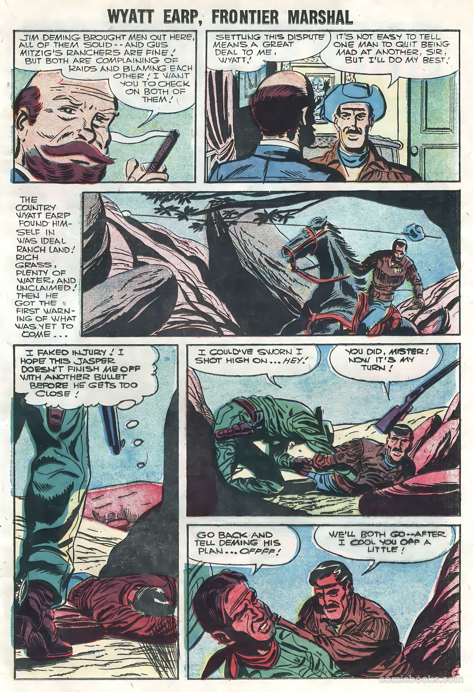 Wyatt Earp #14 (1957) — page 21 of 36
