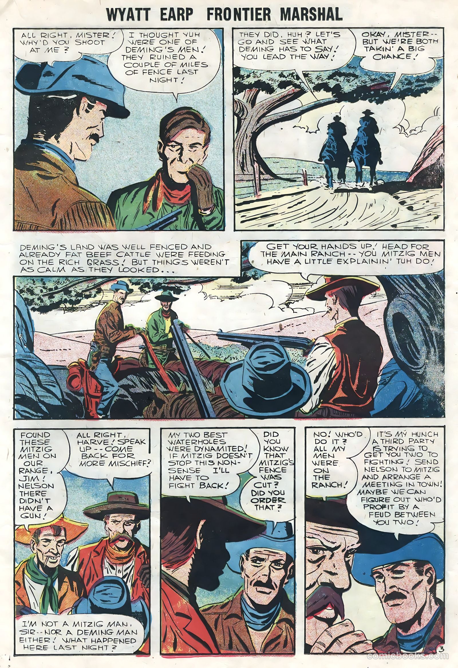 Wyatt Earp #14 (1957) — page 23 of 36