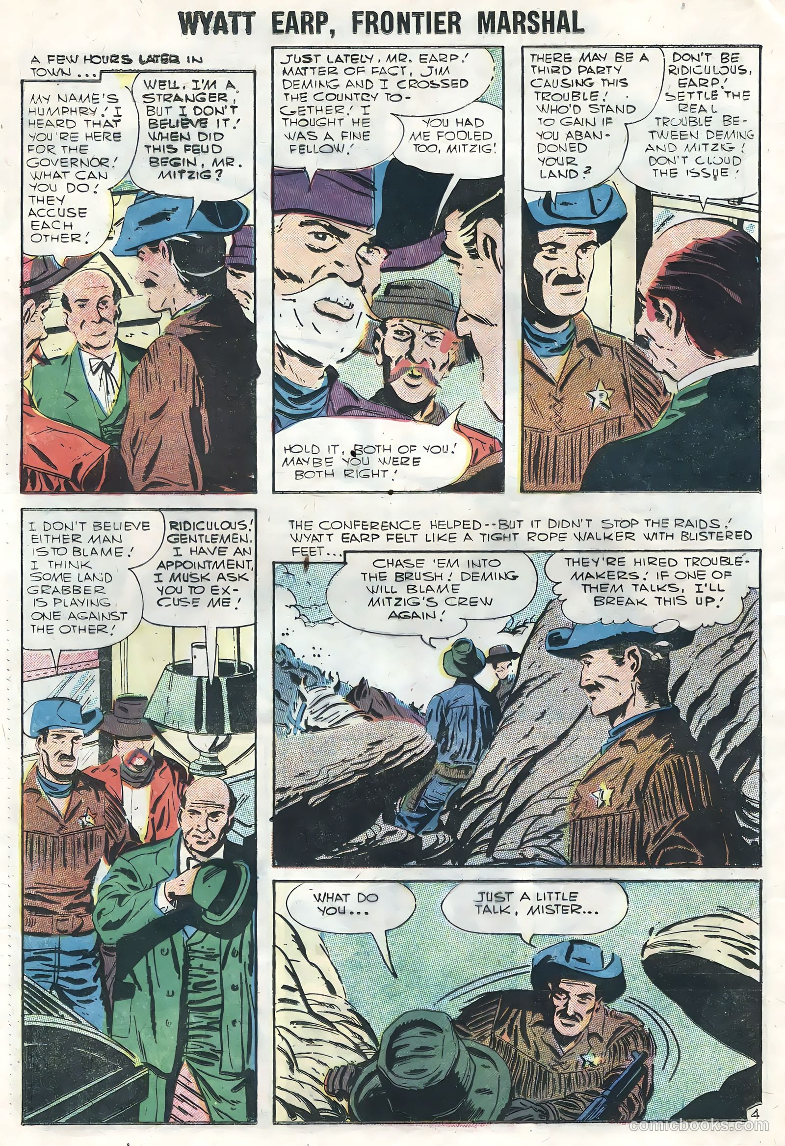 Wyatt Earp #14 (1957) — page 24 of 36