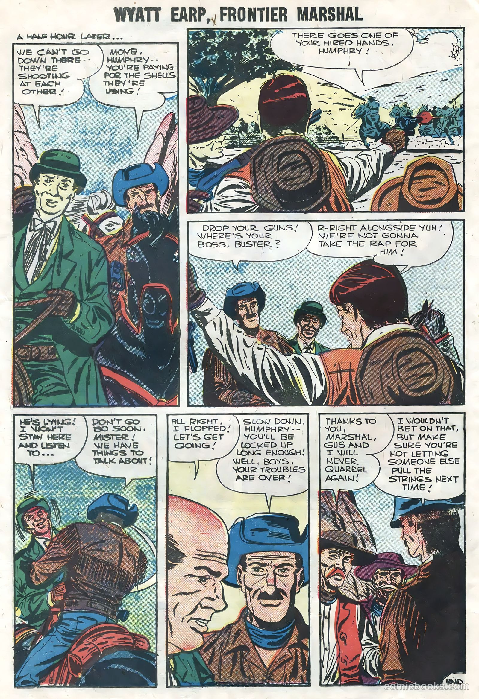 Wyatt Earp #14 (1957) — page 26 of 36