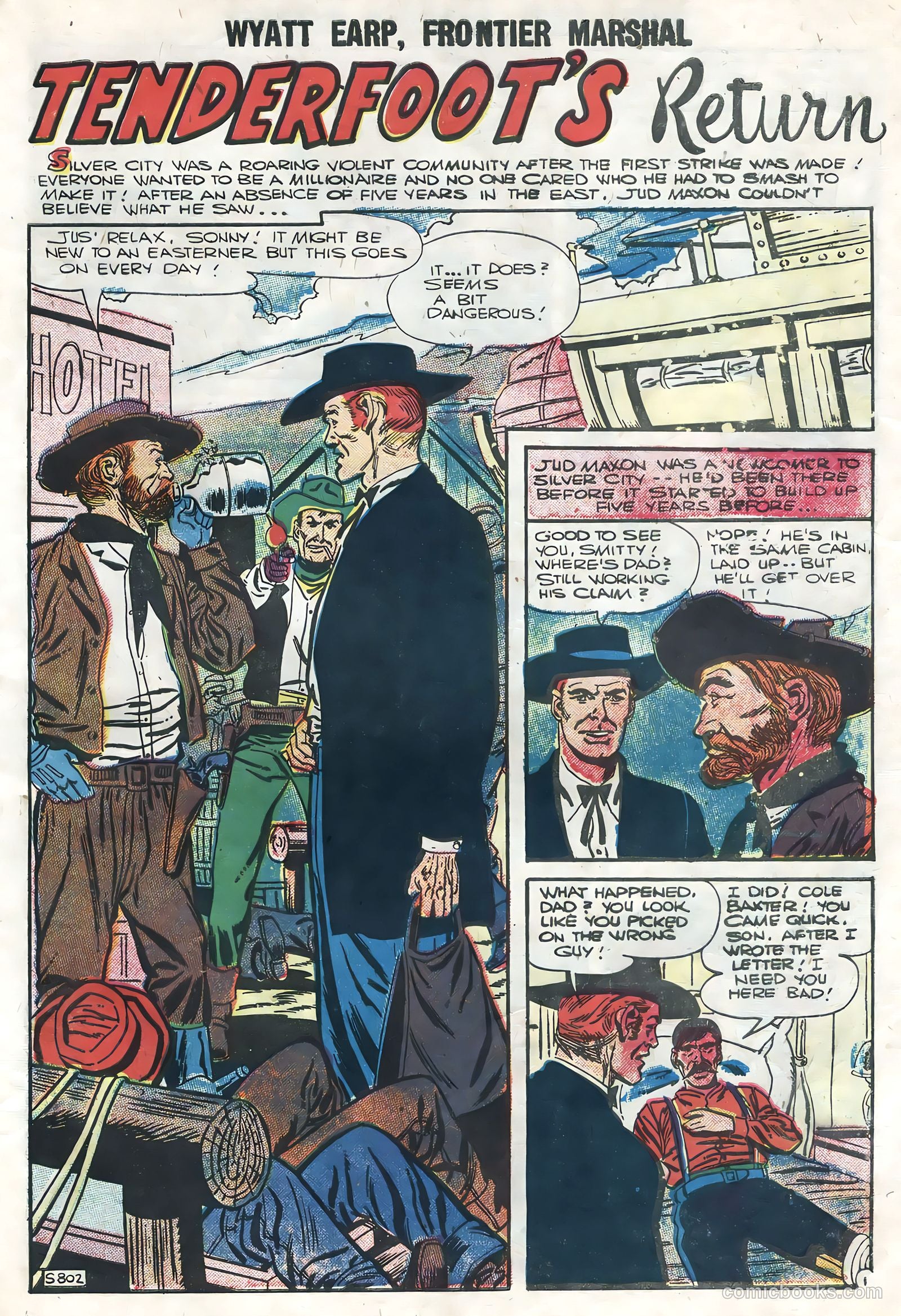 Wyatt Earp #14 (1957) — page 27 of 36