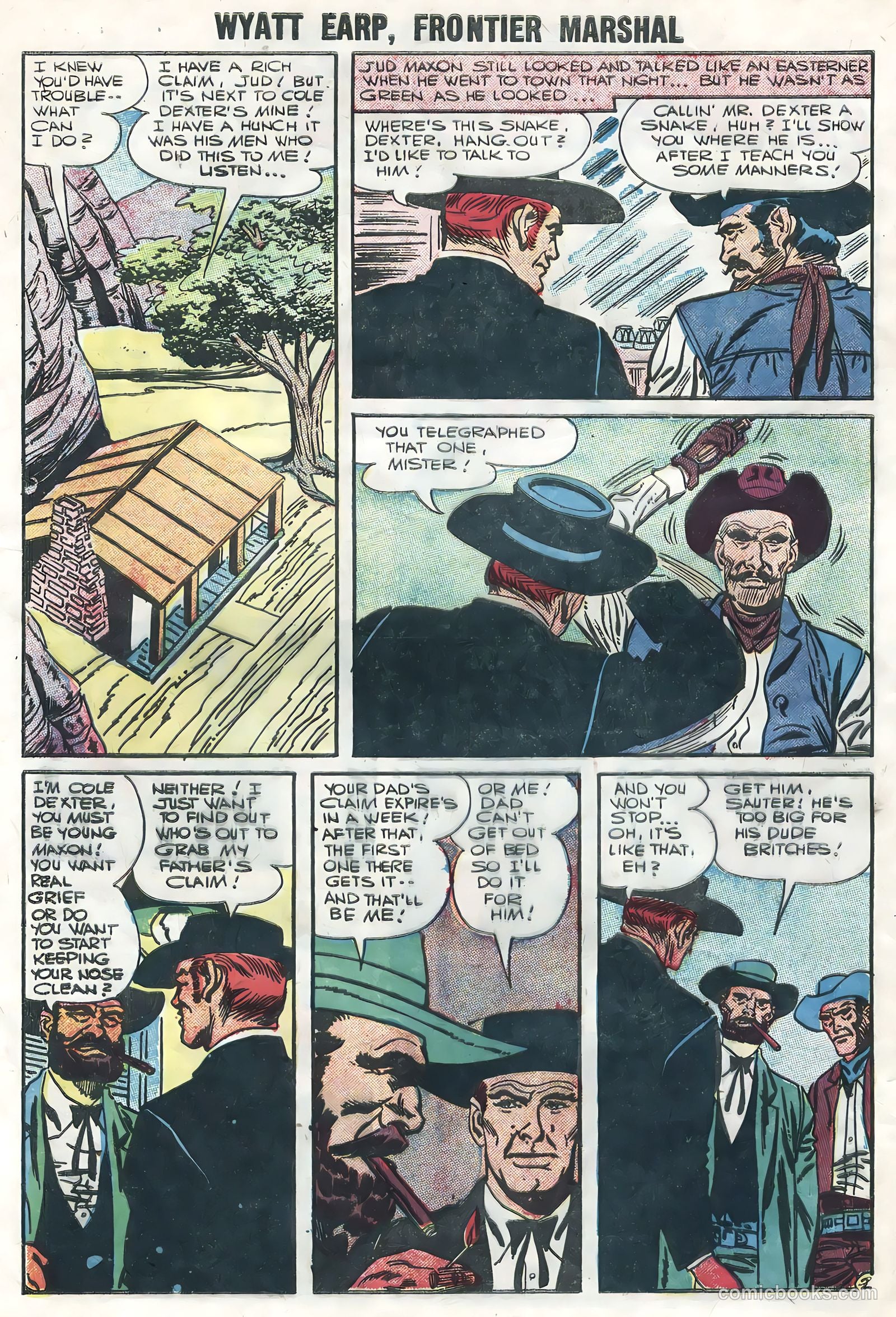 Wyatt Earp #14 (1957) — page 28 of 36