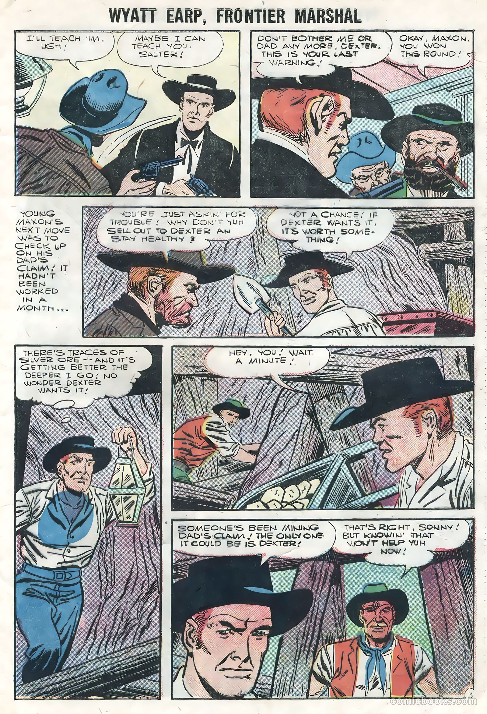 Wyatt Earp #14 (1957) — page 29 of 36