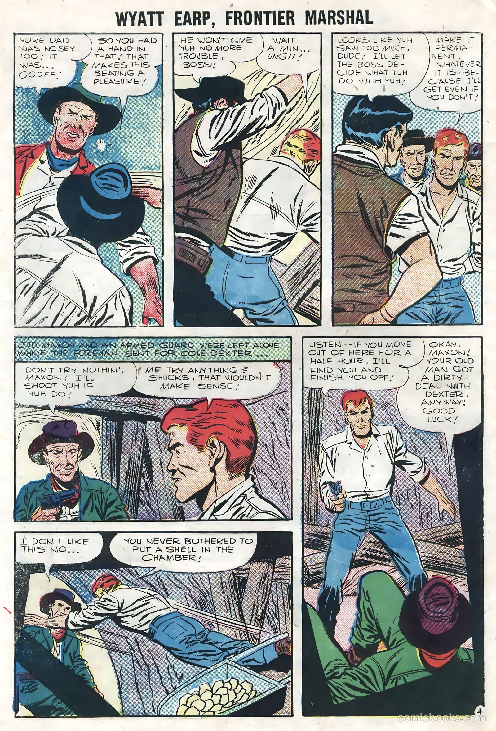 Wyatt Earp #14 (1957) — page 30 of 36