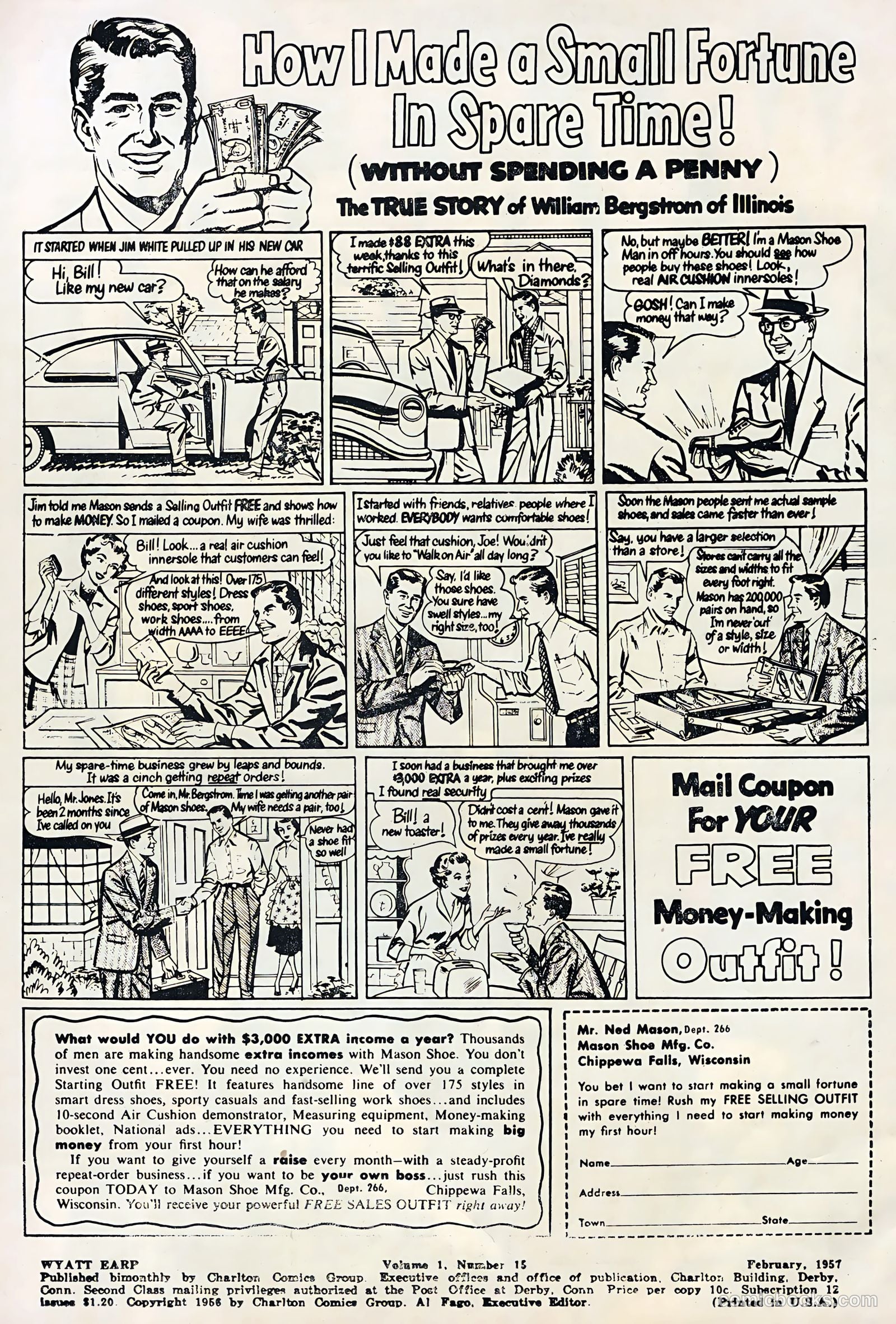 Wyatt Earp #15 (1957) — page 2 of 36