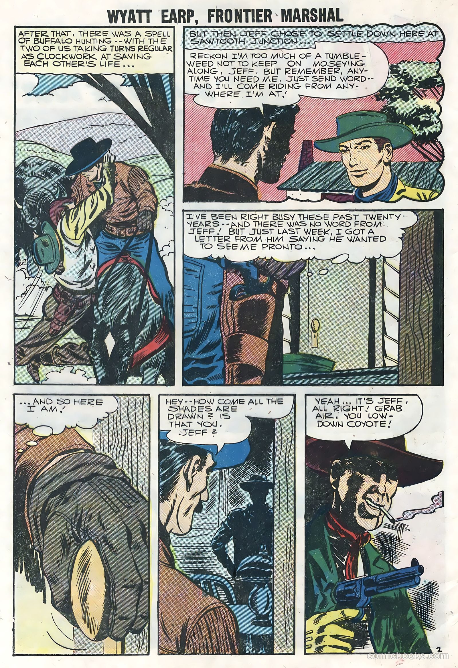 Wyatt Earp #15 (1957) — page 4 of 36