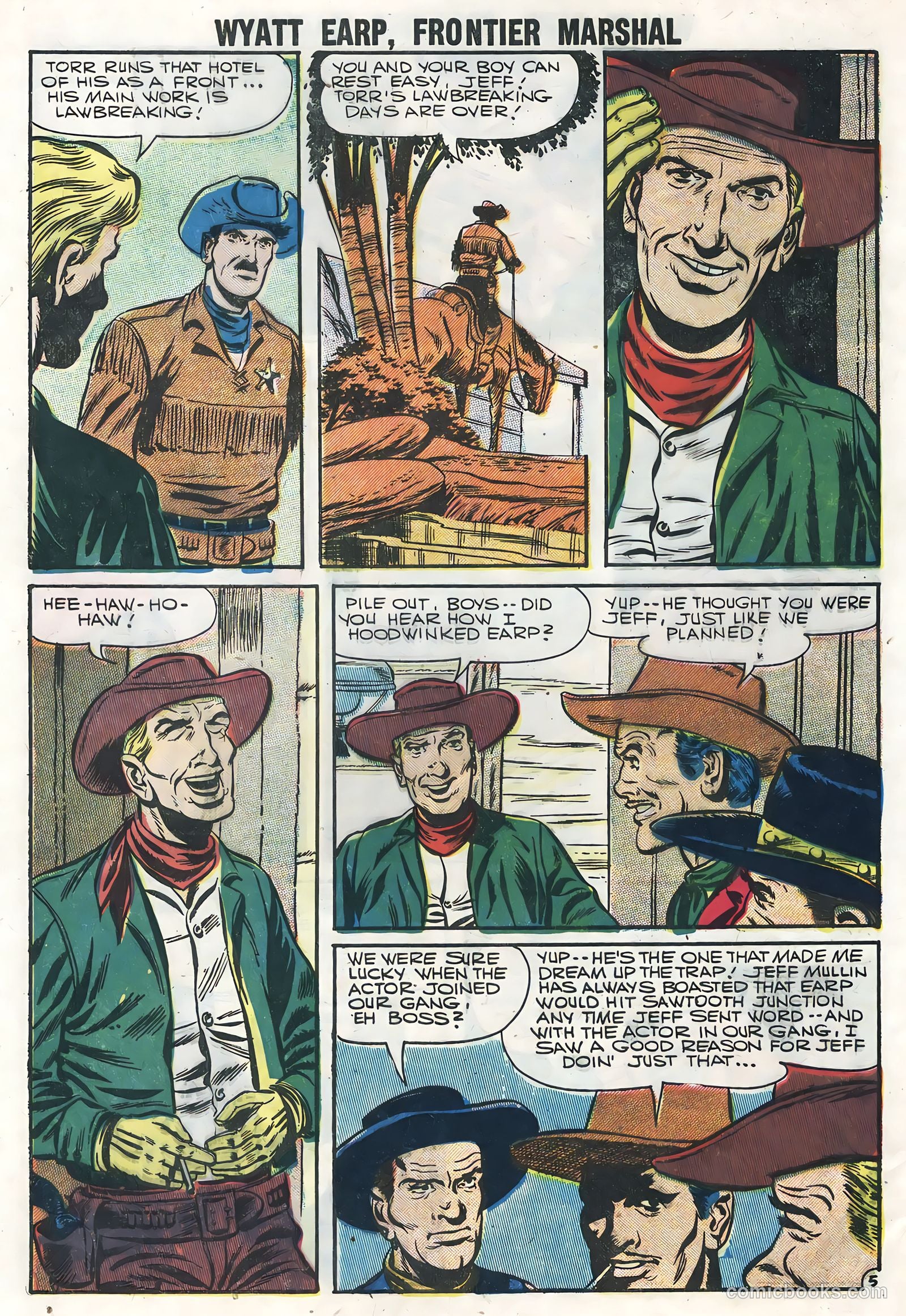 Wyatt Earp #15 (1957) — page 8 of 36