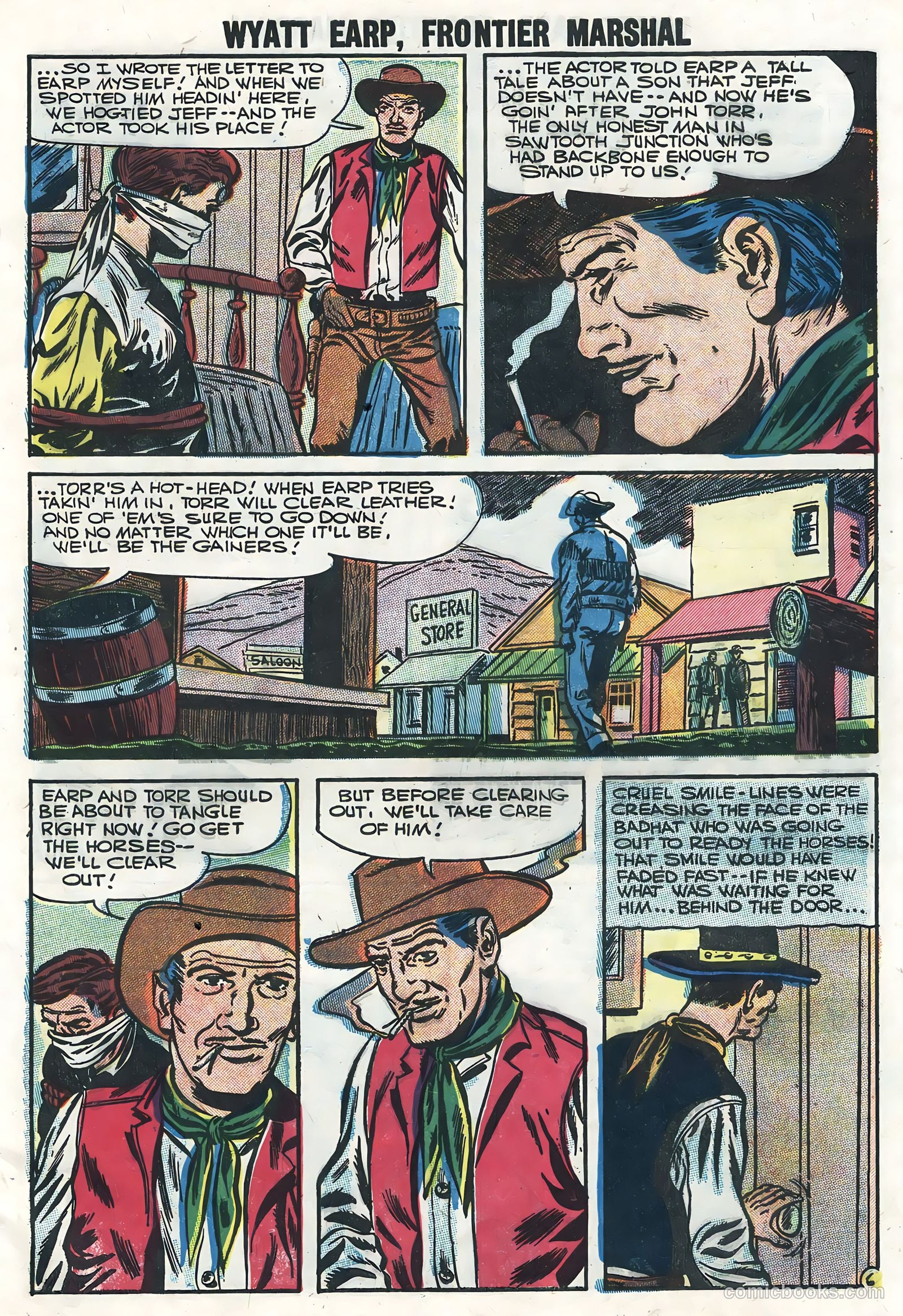 Wyatt Earp #15 (1957) — page 9 of 36