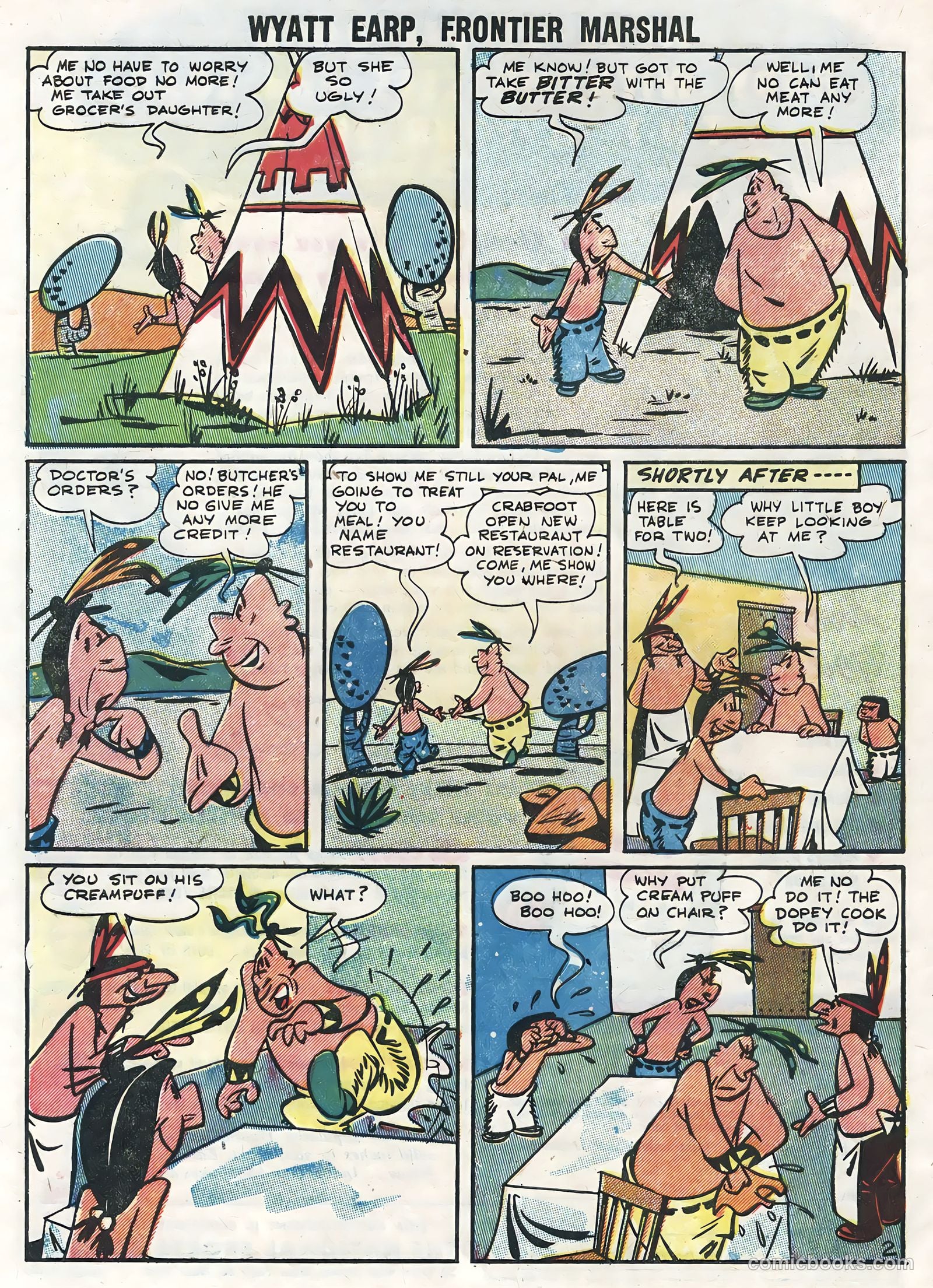 Wyatt Earp #15 (1957) — page 32 of 36