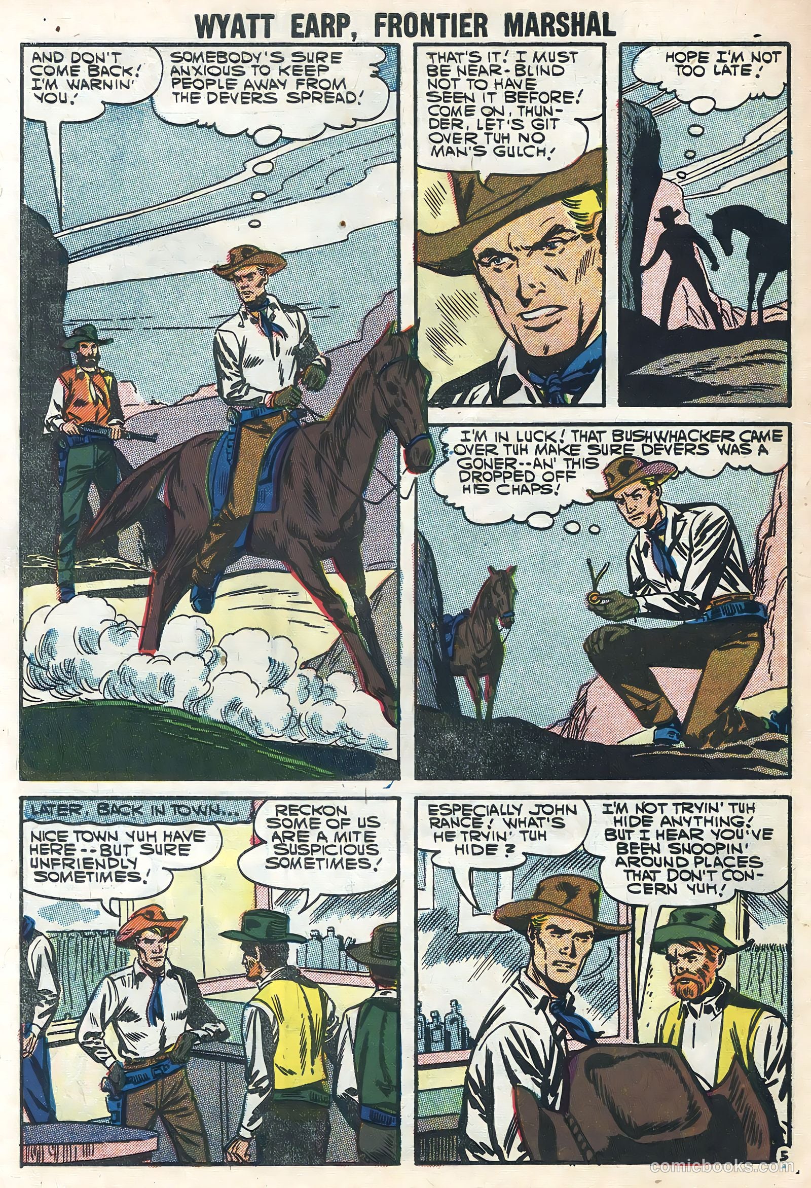 Wyatt Earp #18 — page 30 of 36
