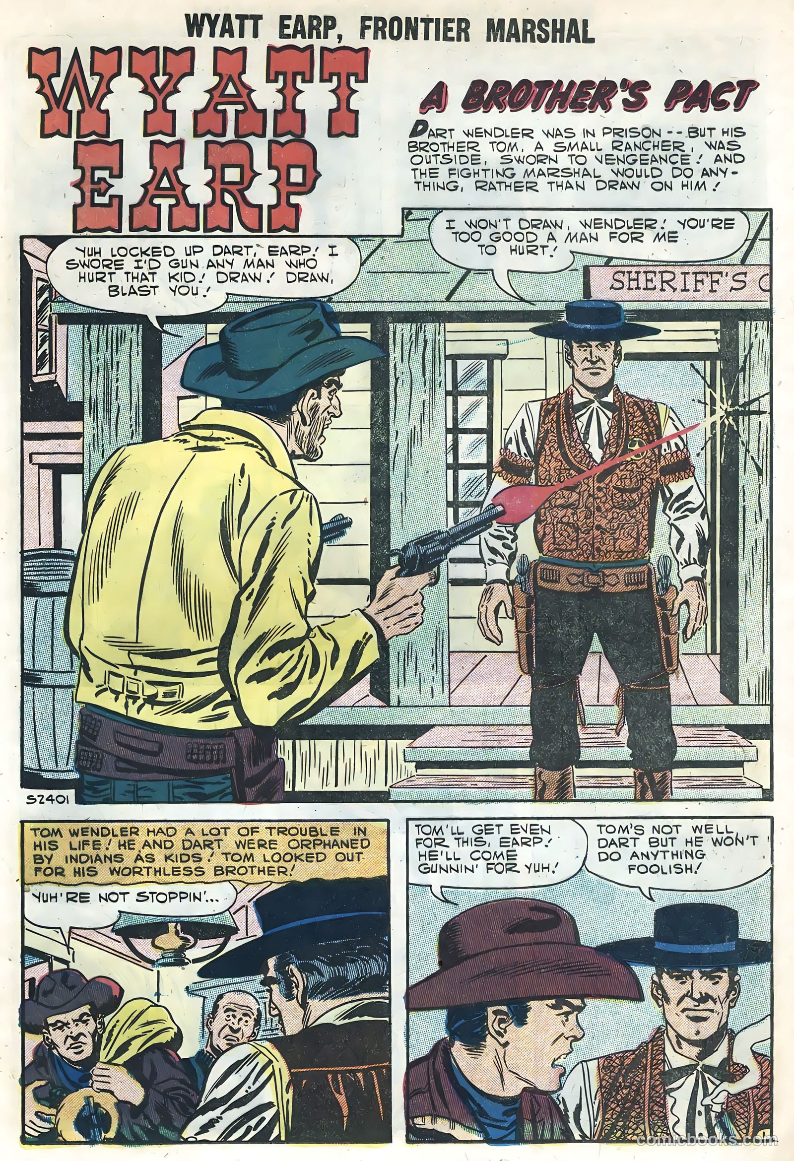 Wyatt Earp #19 (1958, L. Miller & Son) — page 13 of 36