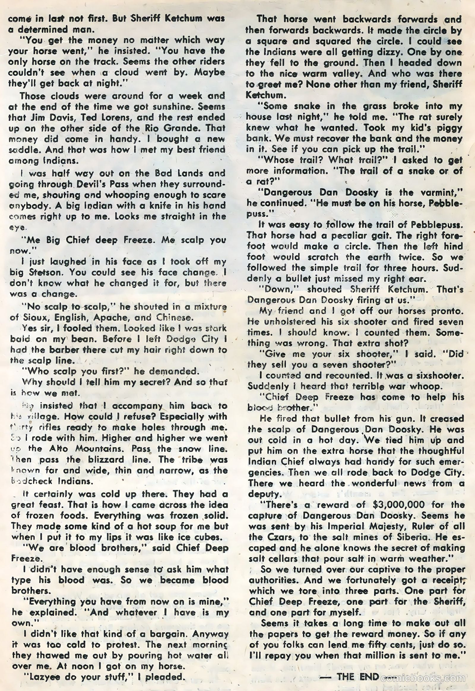 Wyatt Earp #19 (1958, L. Miller & Son) — page 18 of 36