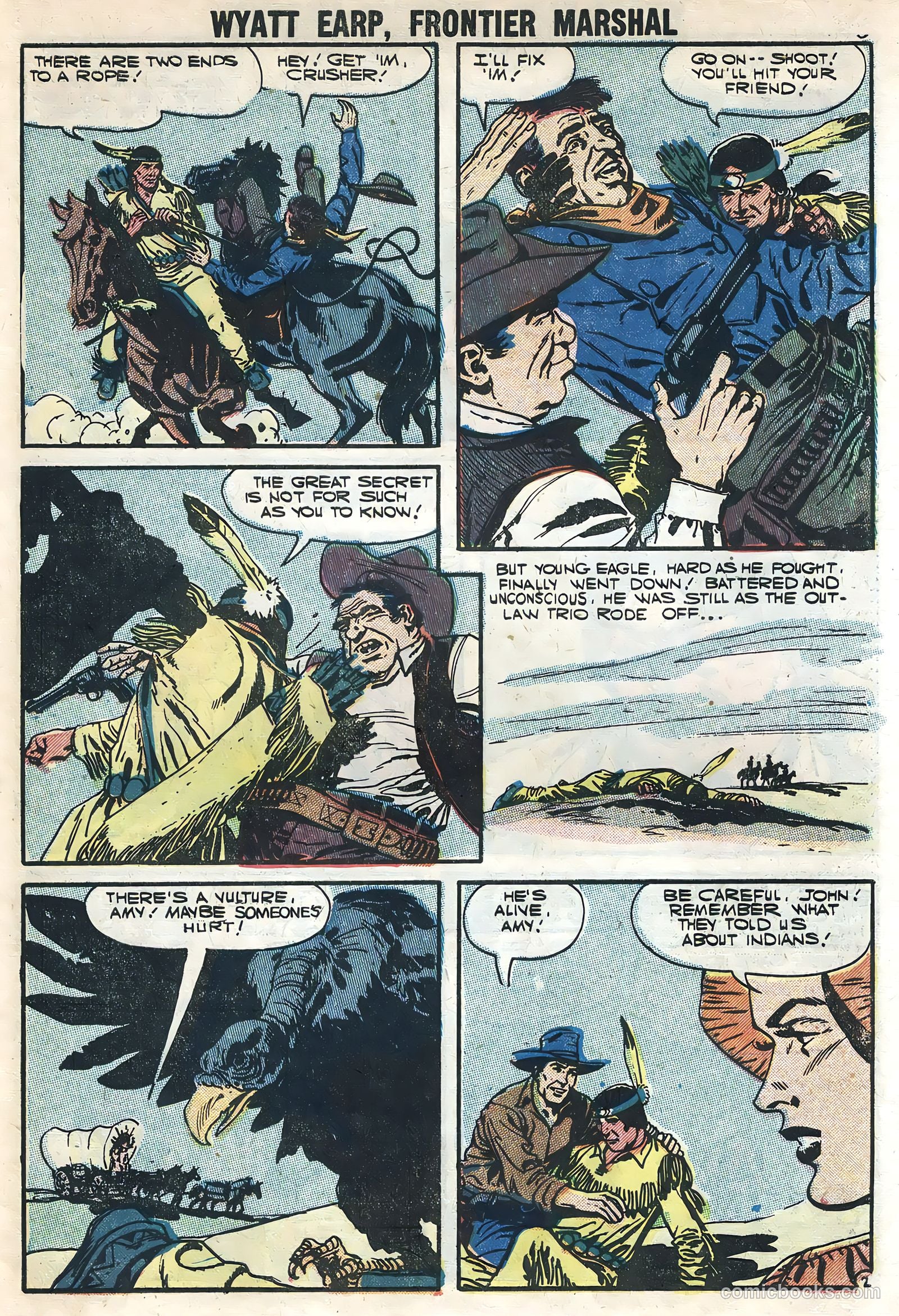 Wyatt Earp #19 (1958, L. Miller & Son) — page 27 of 36