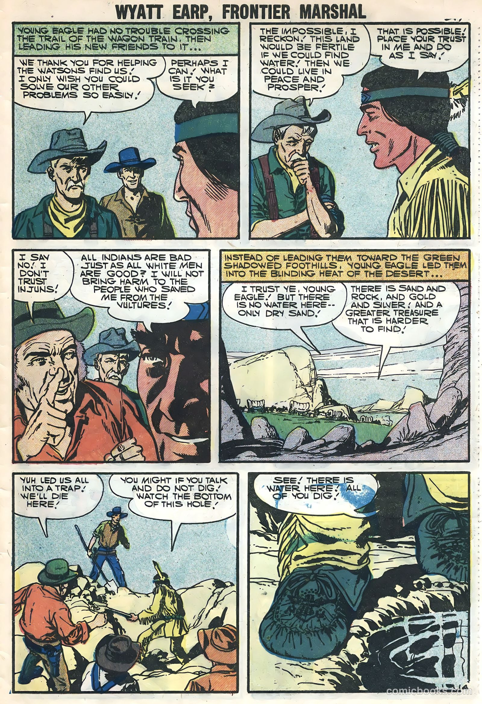 Wyatt Earp #19 (1958, L. Miller & Son) — page 29 of 36