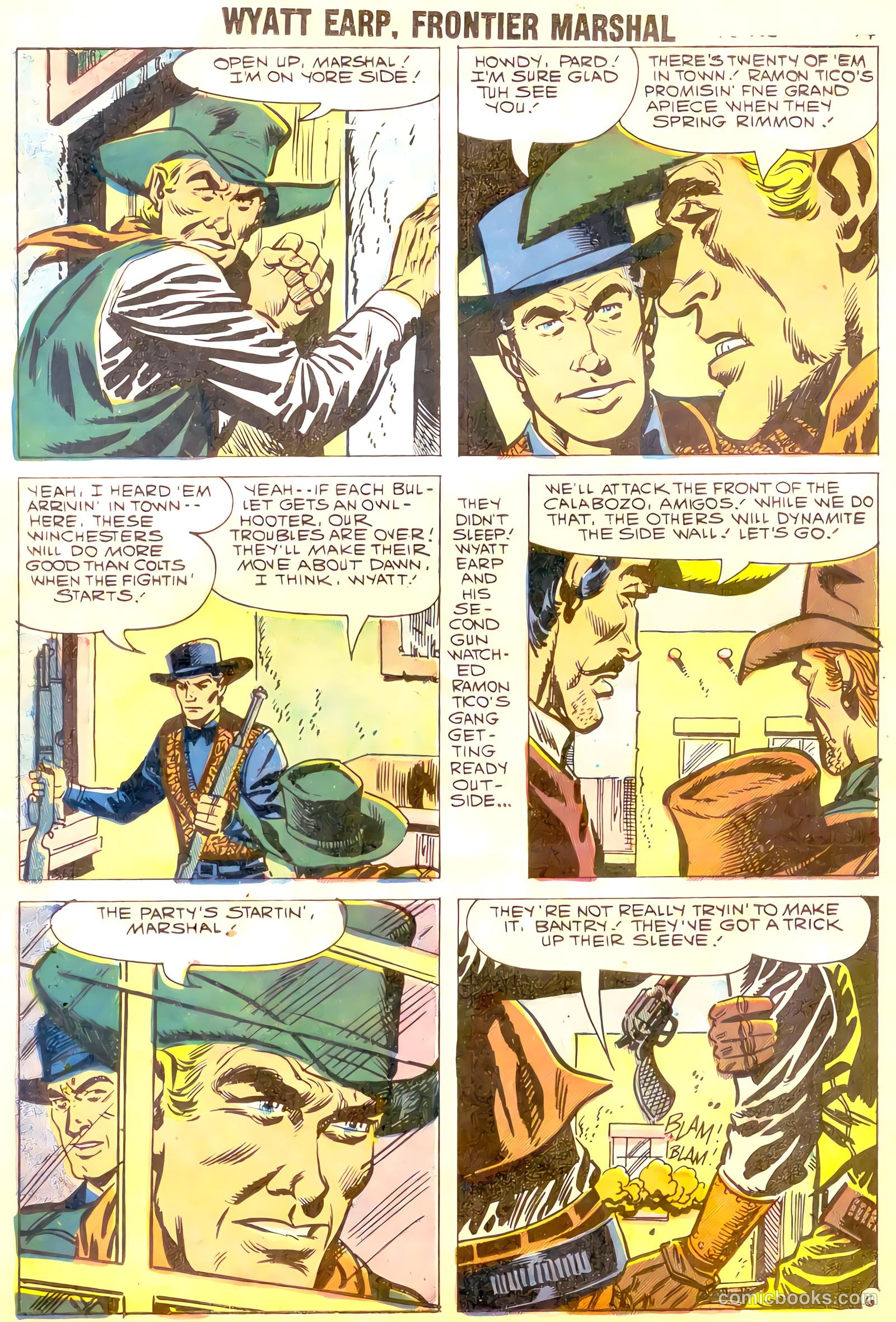 Wyatt Earp #22 (1958) — page 16 of 36