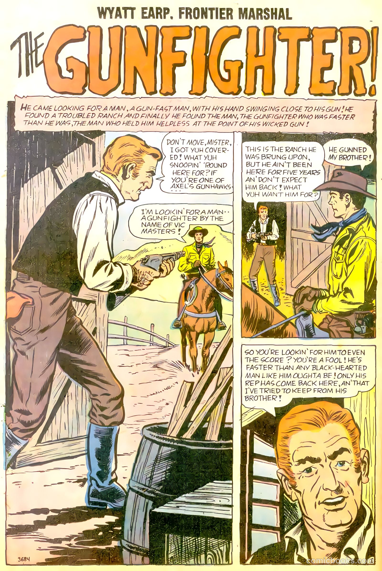 Wyatt Earp #22 (1958) — page 20 of 36