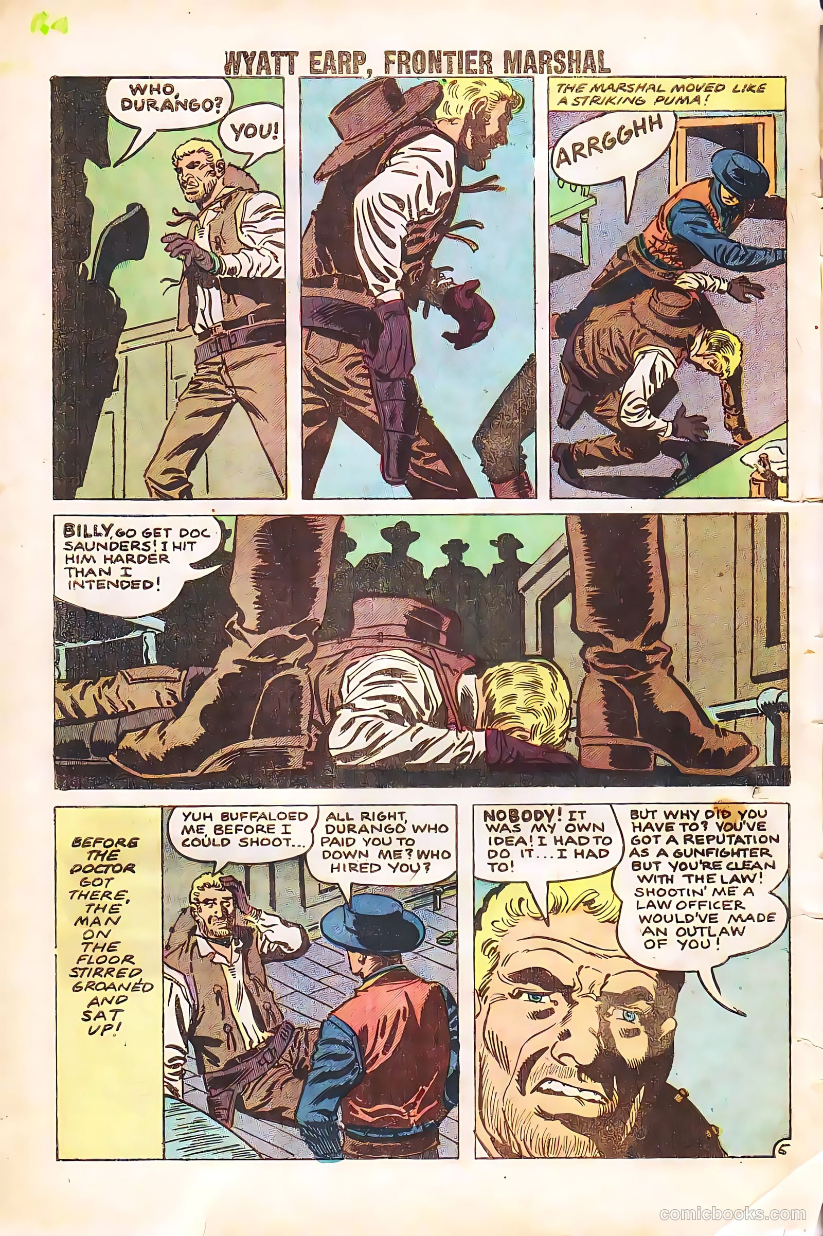 Wyatt Earp #23 — page 32 of 36