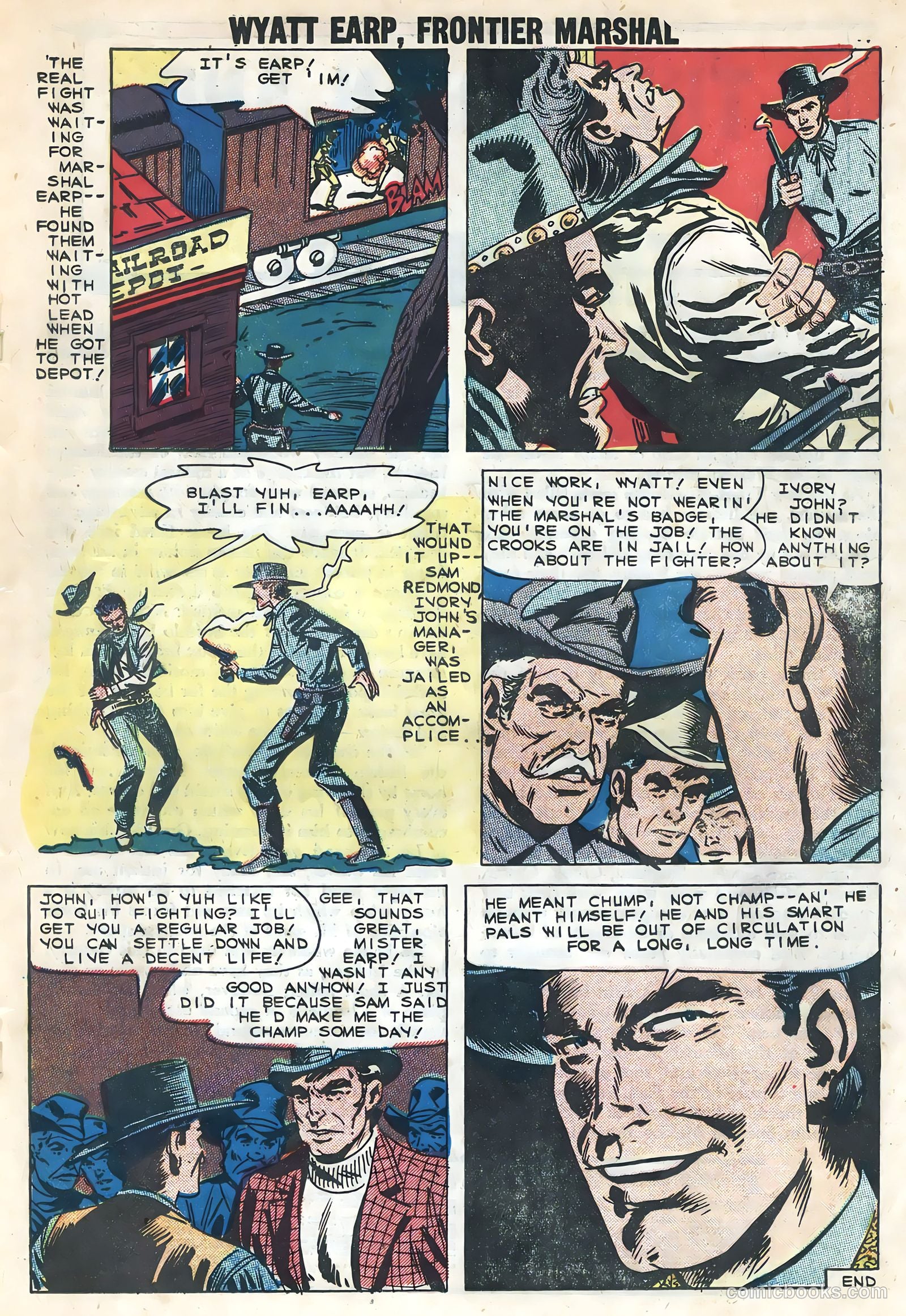 Wyatt Earp #25 (1957) — page 19 of 36