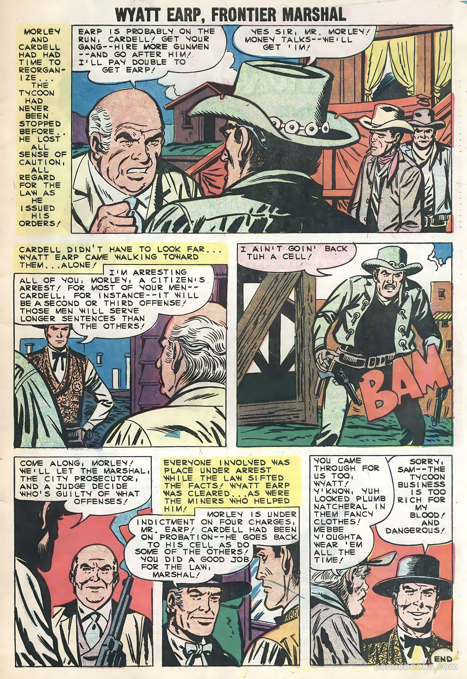 Wyatt Earp #26 — page 33 of 36