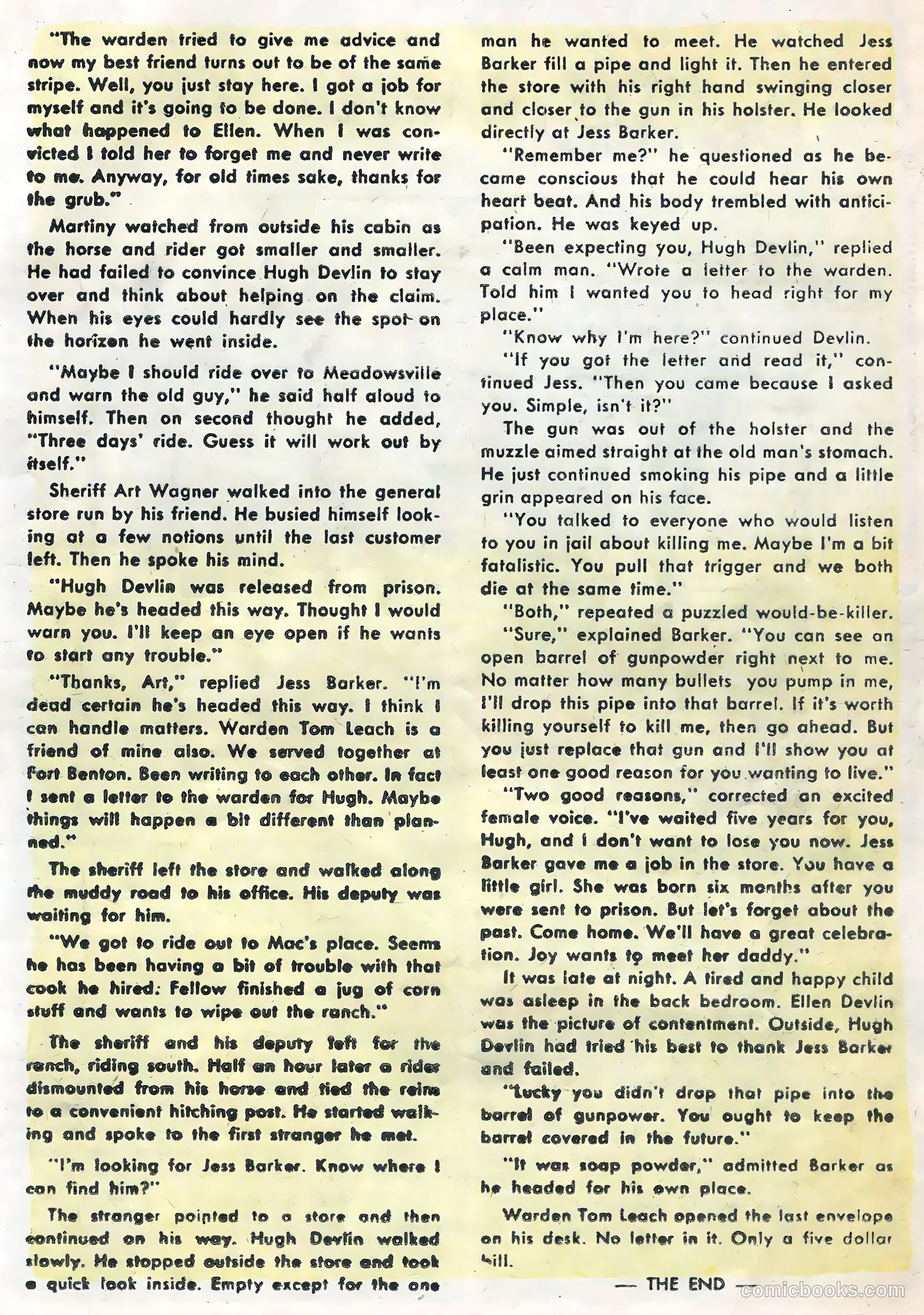 Wyatt Earp, Frontier Marshal #12 (1956) — page 19 of 36
