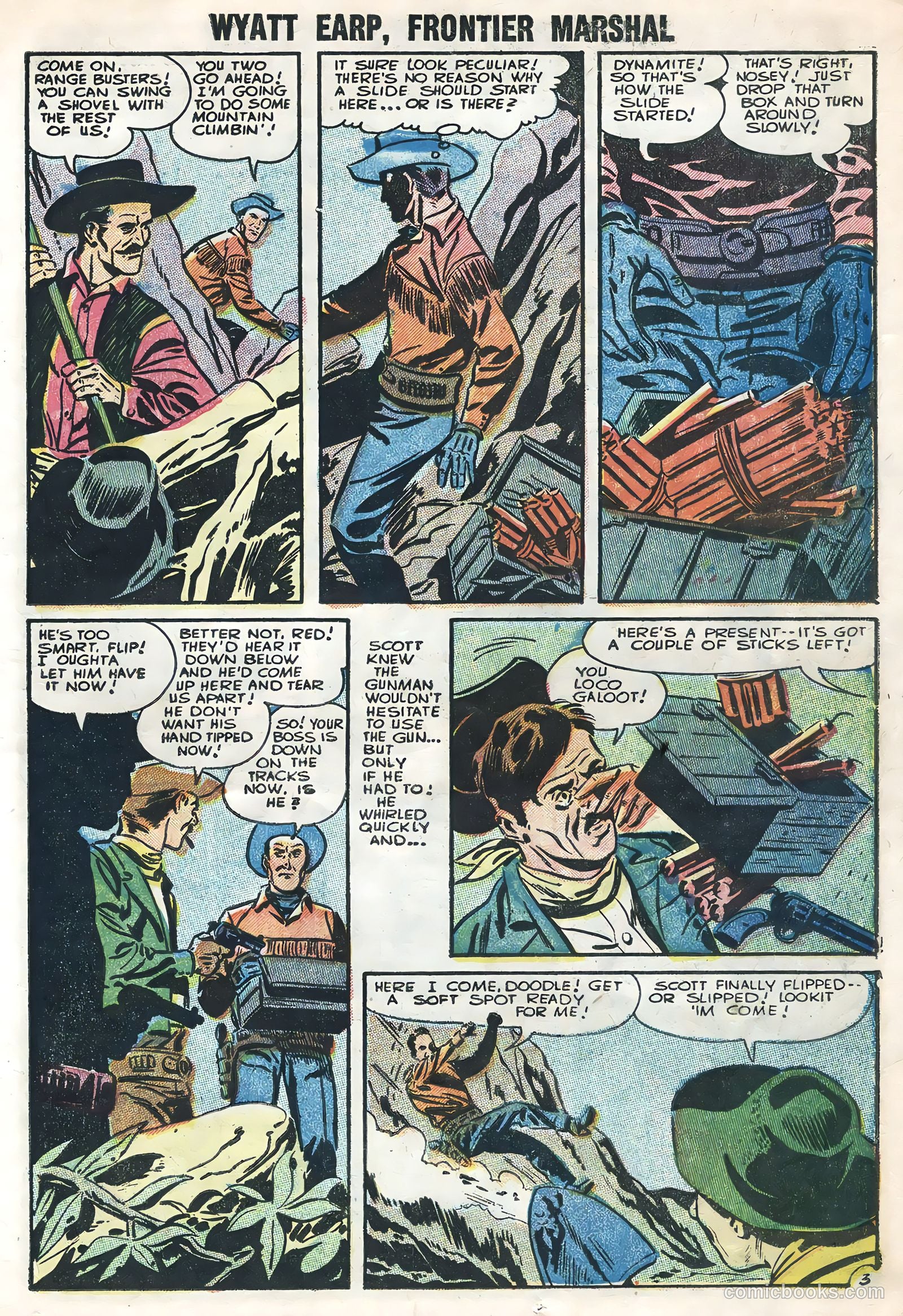 Wyatt Earp, Frontier Marshal #12 (1956) — page 23 of 36