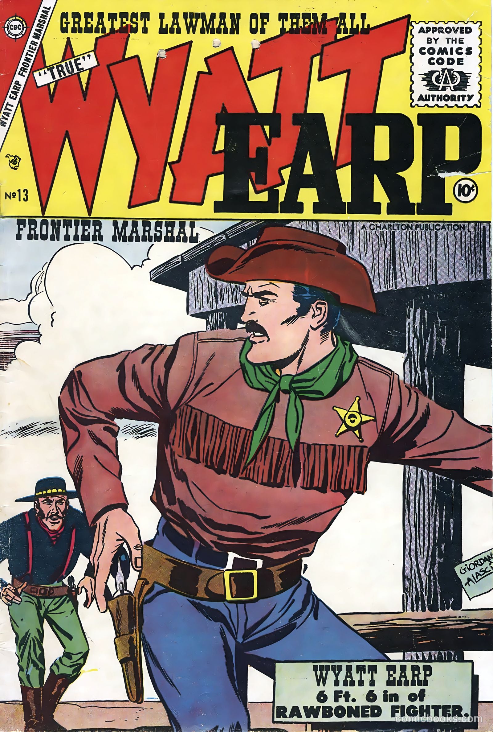 Wyatt Earp, Frontier Marshal #13