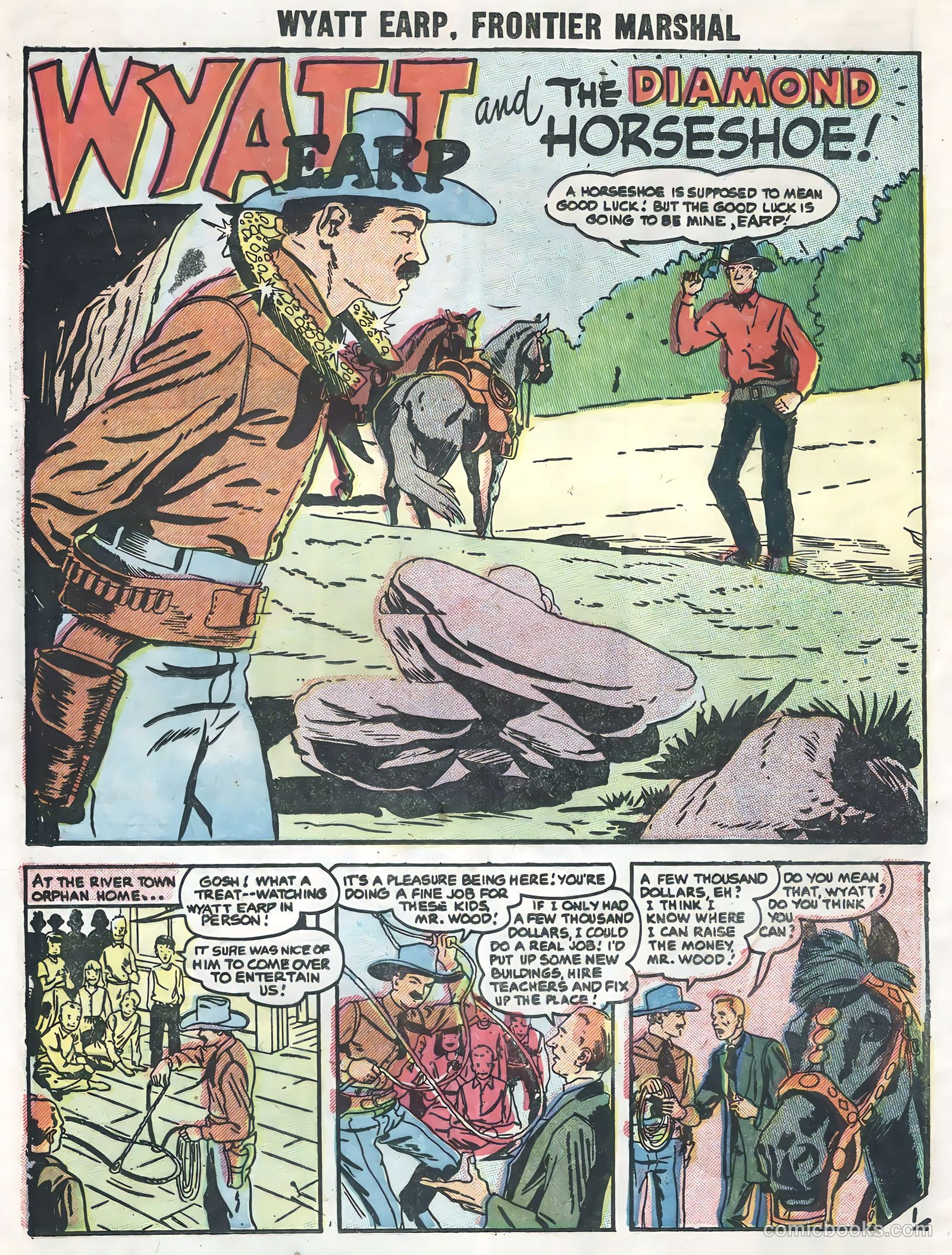 Wyatt Earp, Frontier Marshal #13 (1956) — page 12 of 36