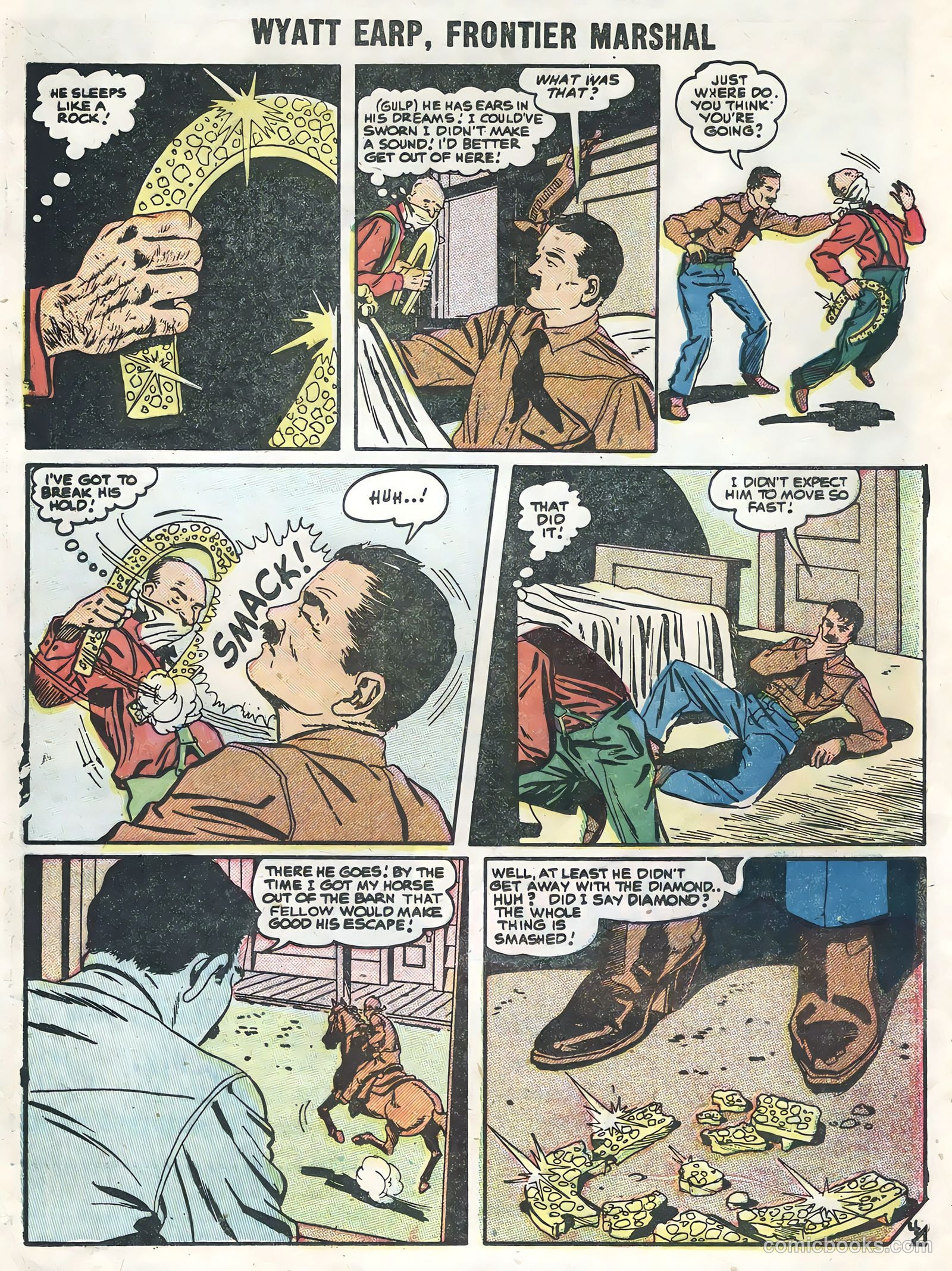 Wyatt Earp, Frontier Marshal #13 (1956) — page 16 of 36