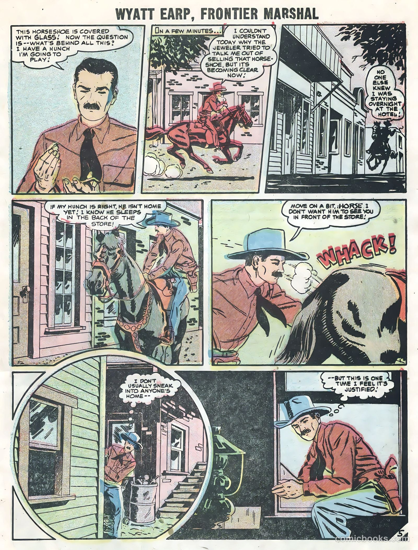 Wyatt Earp, Frontier Marshal #13 (1956) — page 17 of 36